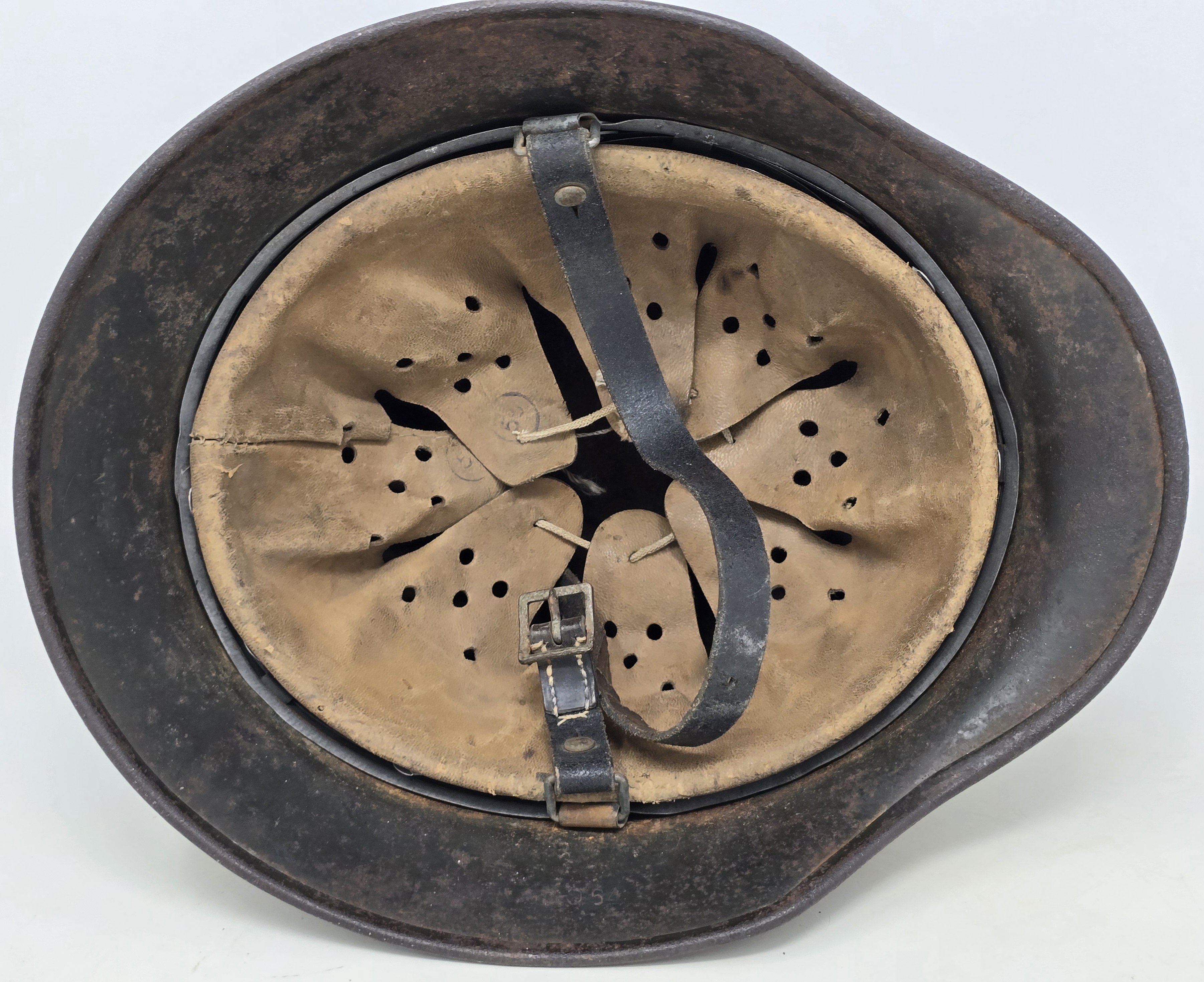 Combat Waffen-SS M40 Helmet, Q64 — image 11