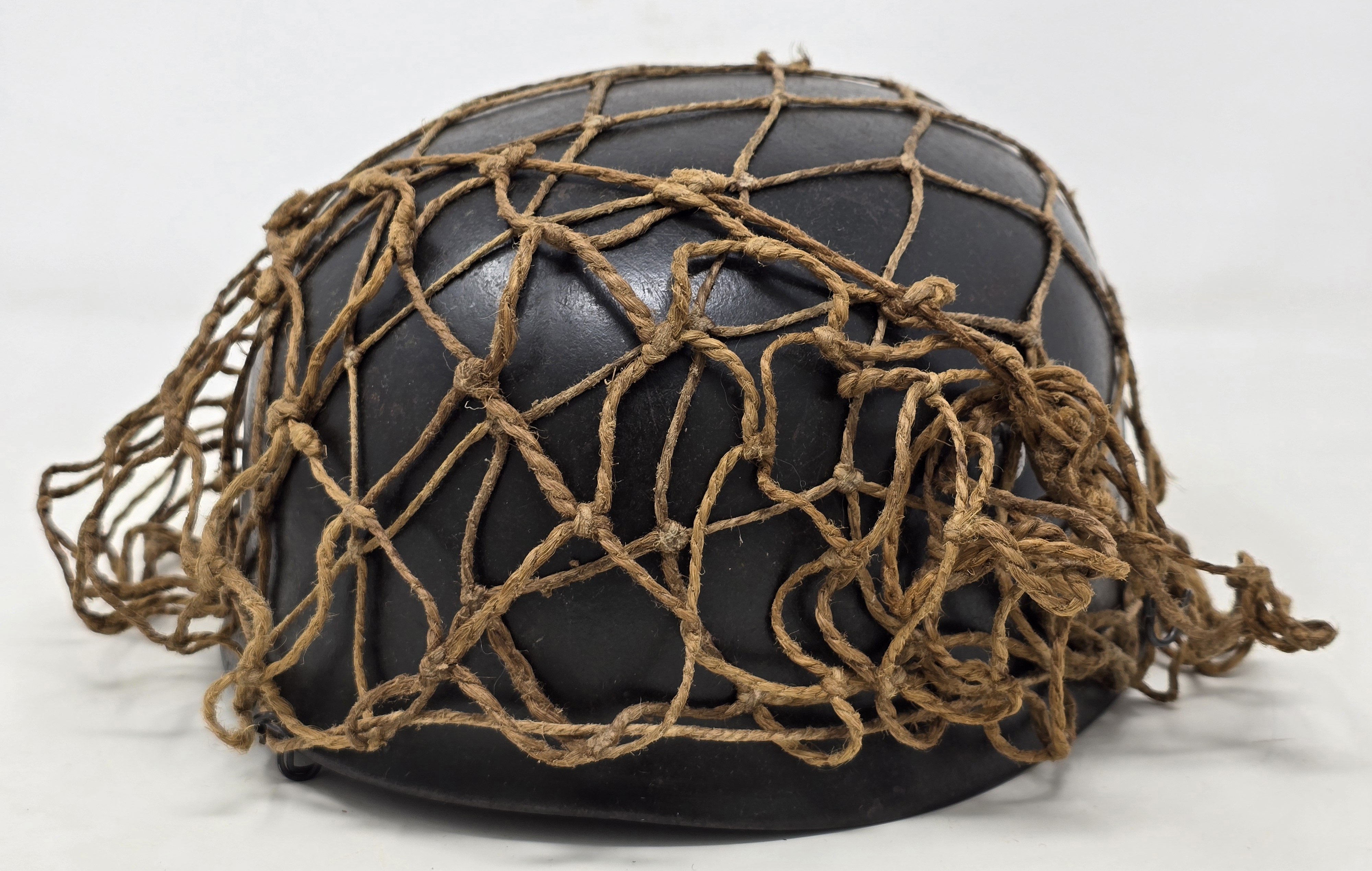 Striking Luftwaffe Fallschirmjäger Helmet, Netted! — image 2
