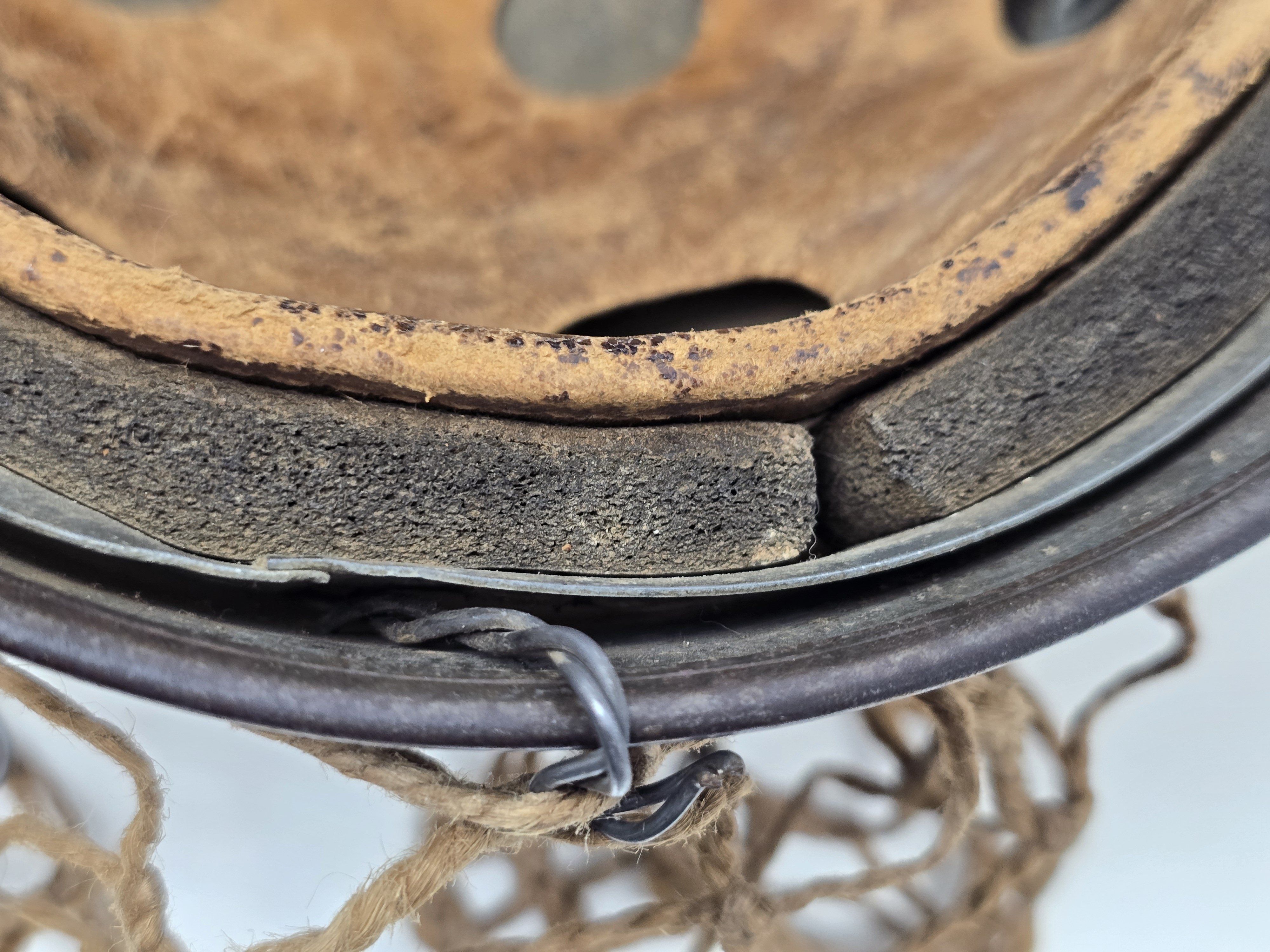 Striking Luftwaffe Fallschirmjäger Helmet, Netted! — image 23