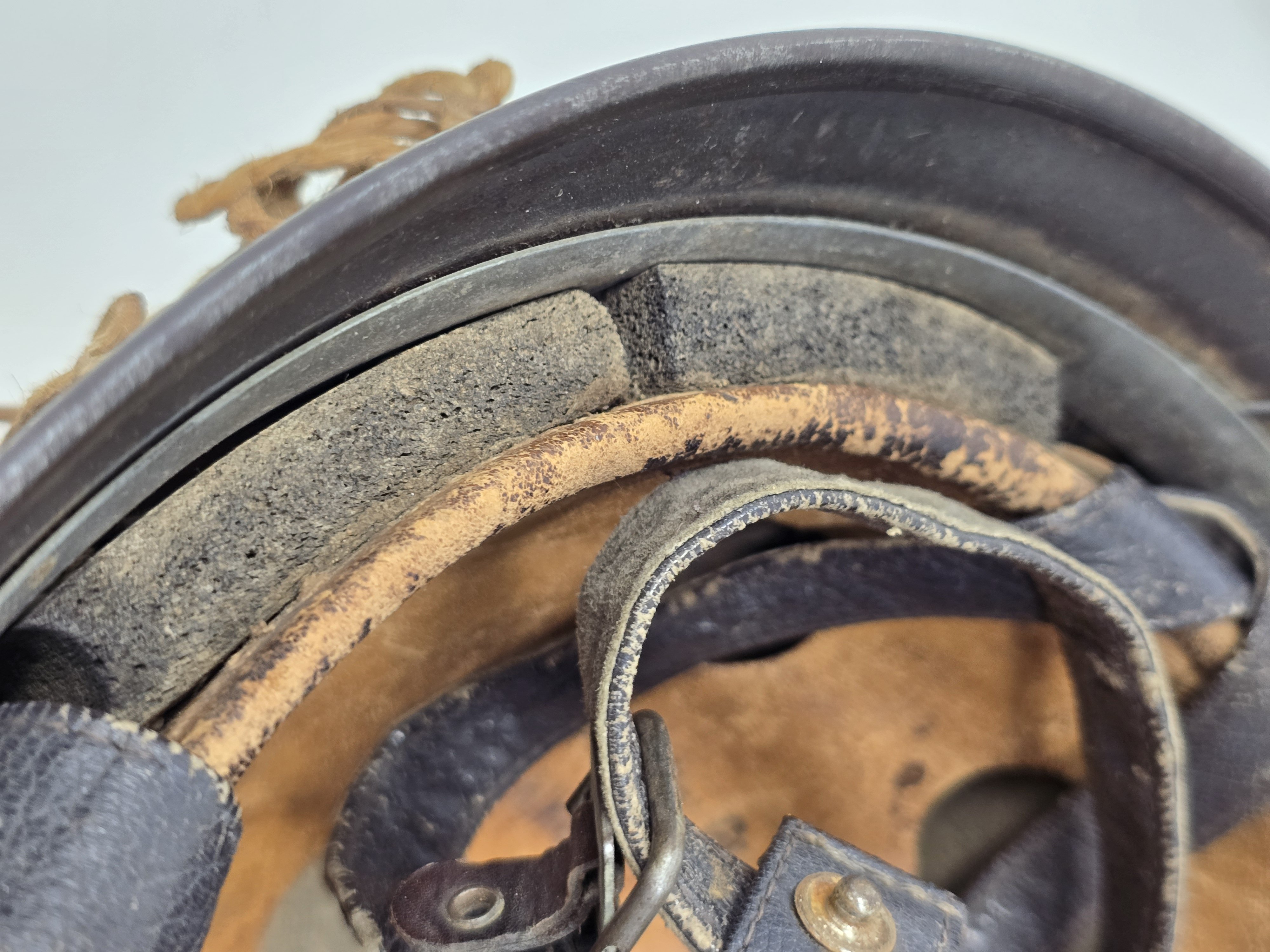 Striking Luftwaffe Fallschirmjäger Helmet, Netted! — image 25