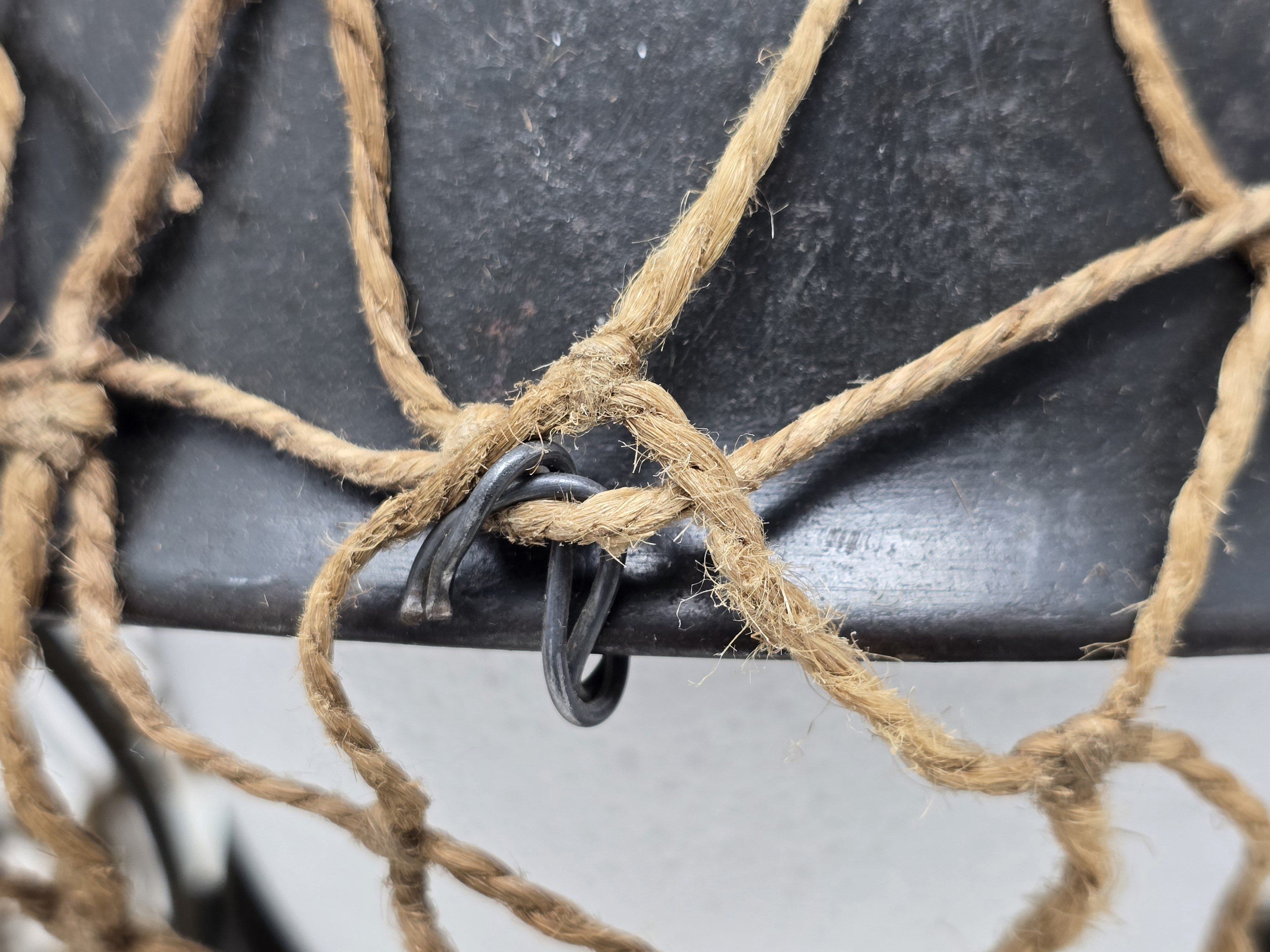 Striking Luftwaffe Fallschirmjäger Helmet, Netted! — image 29