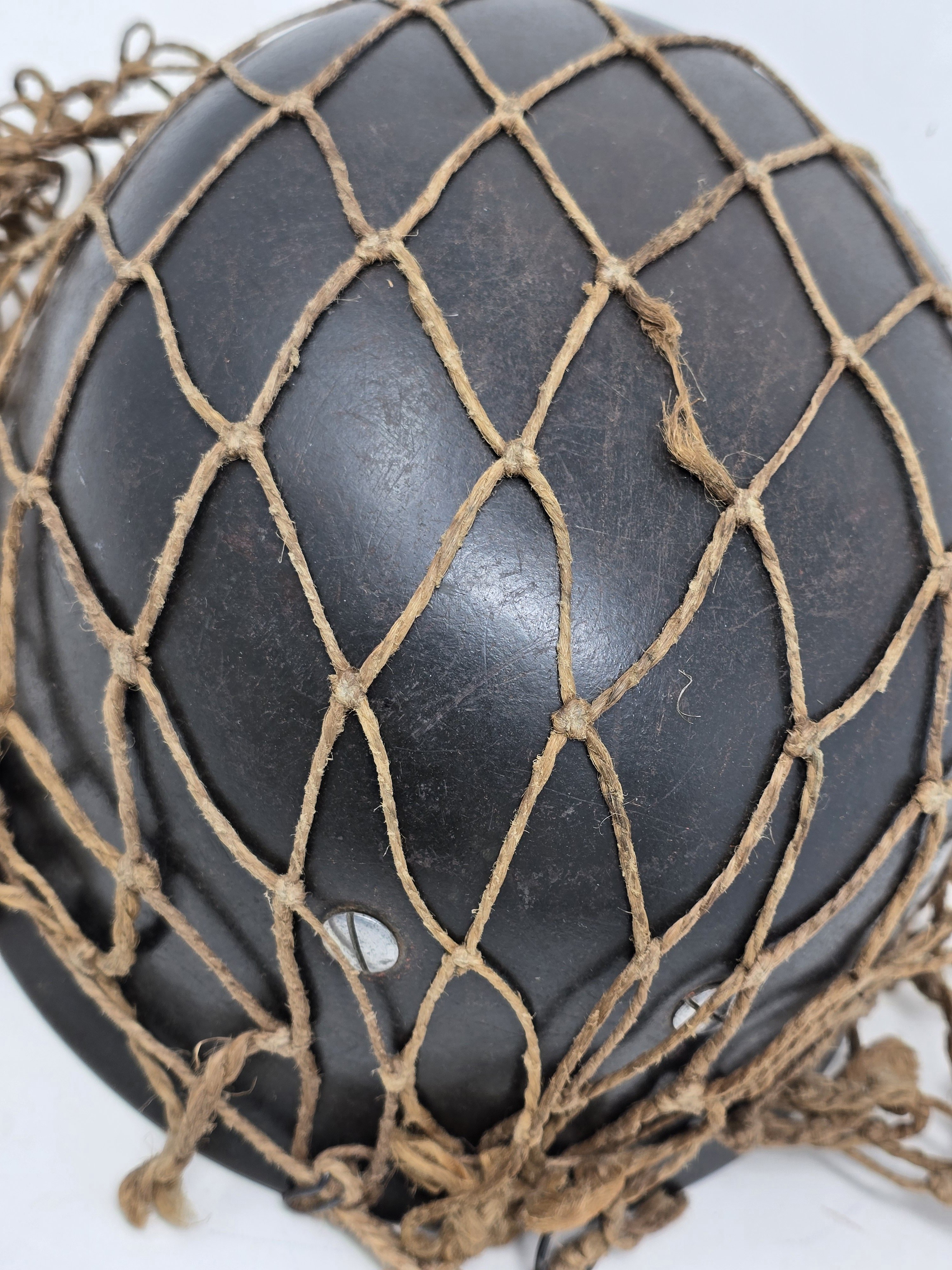 Striking Luftwaffe Fallschirmjäger Helmet, Netted! — image 8