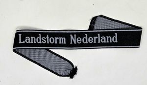 Waffen-SS 'Landstorm Nederland' Cufftitle
