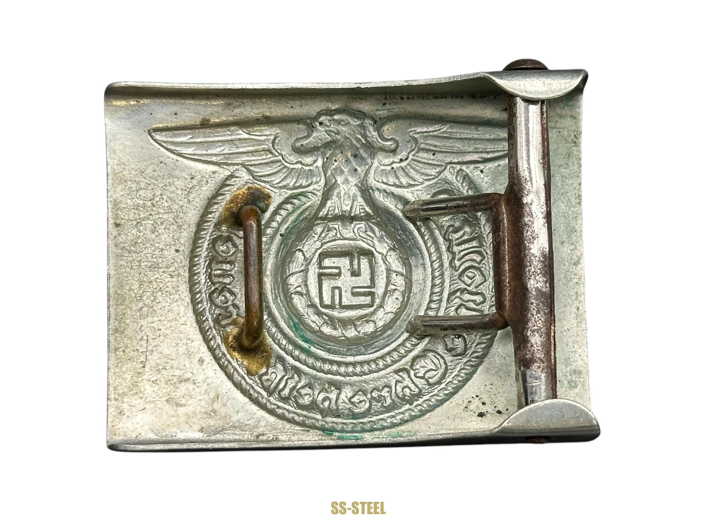 SS Belt Buckle Overhoff & Cie, Early — image 3
