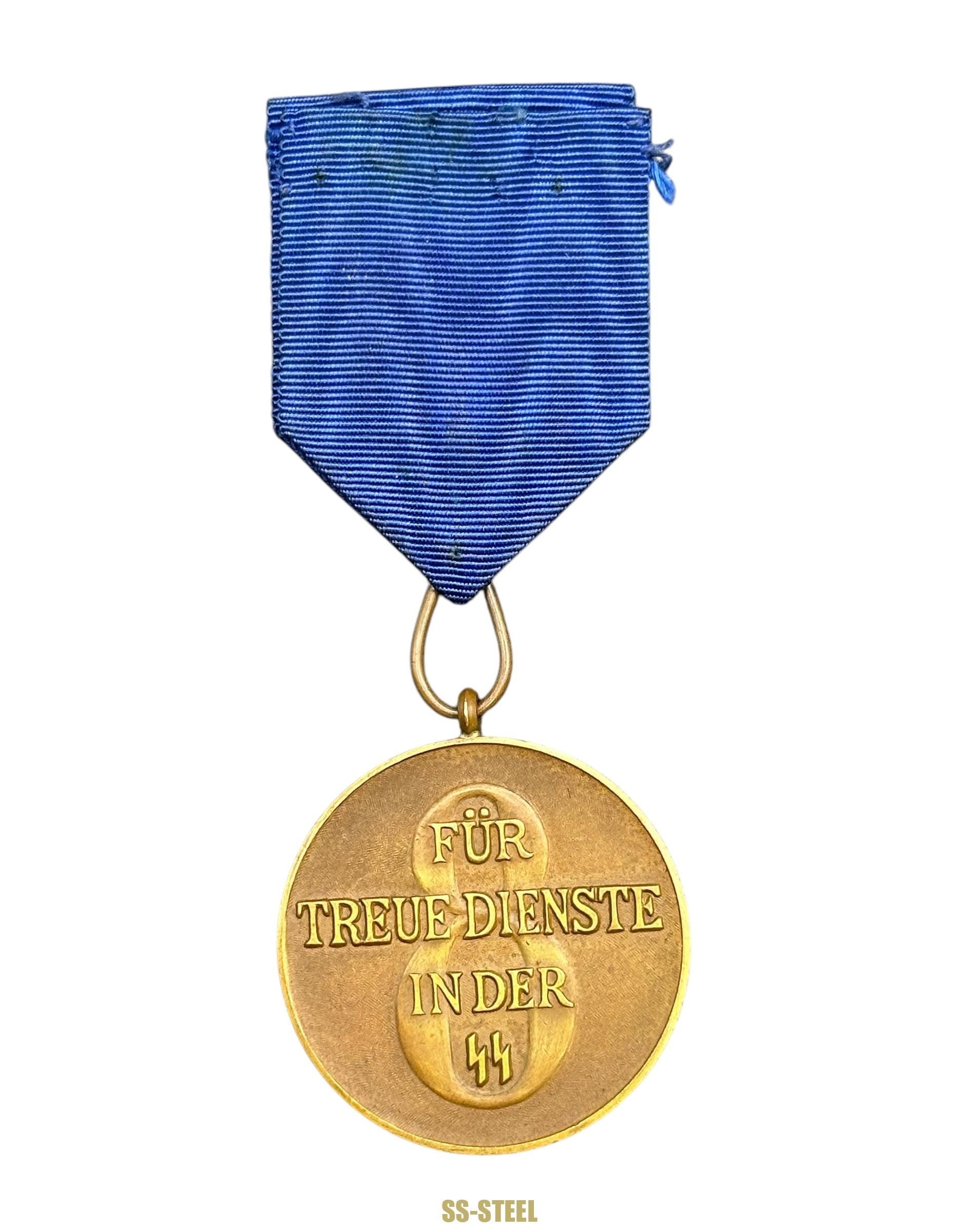 SS 8 Year Long Service Medal — image 4