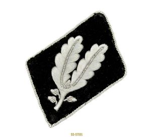 (r.g.)SS Oberführer Collar Tab