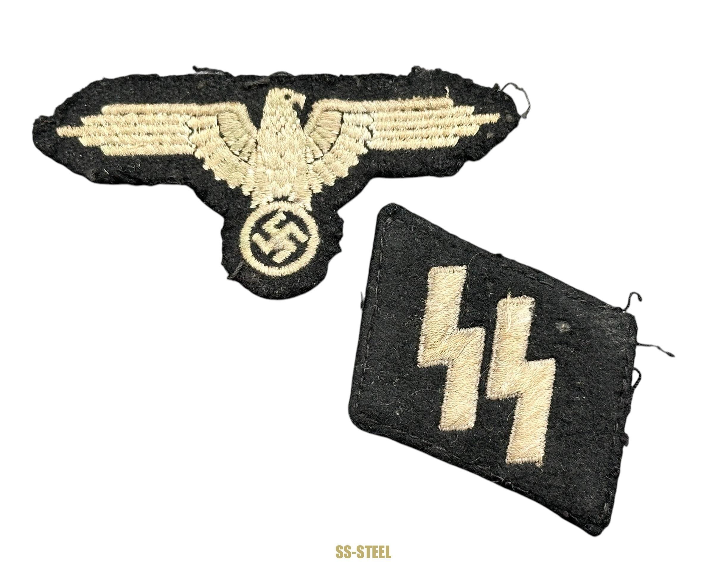 Uniform Removed SS Runic Tab and Sleeve Eagle — image 4