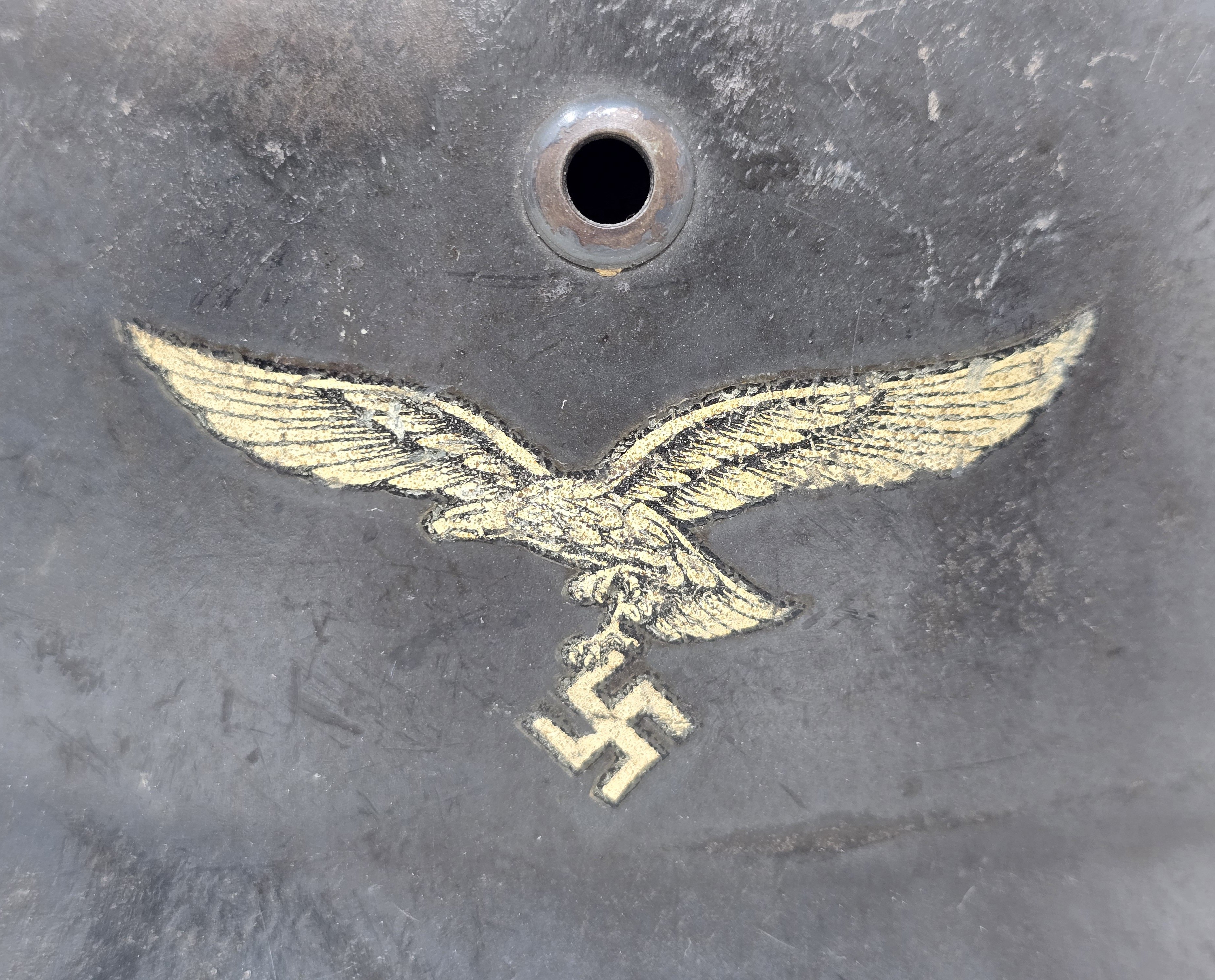 Large Luftwaffe M35 Helmet — image 2