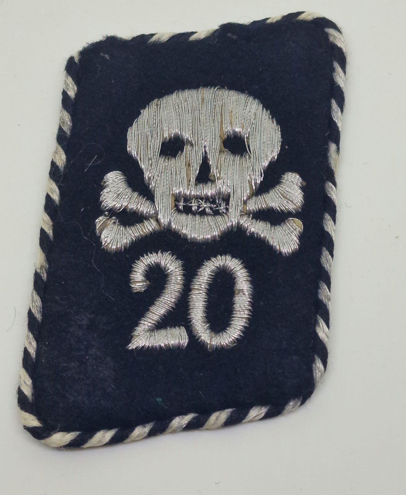 Outstanding Early SS-TK Collar Tab, 20th Sturm — image 2