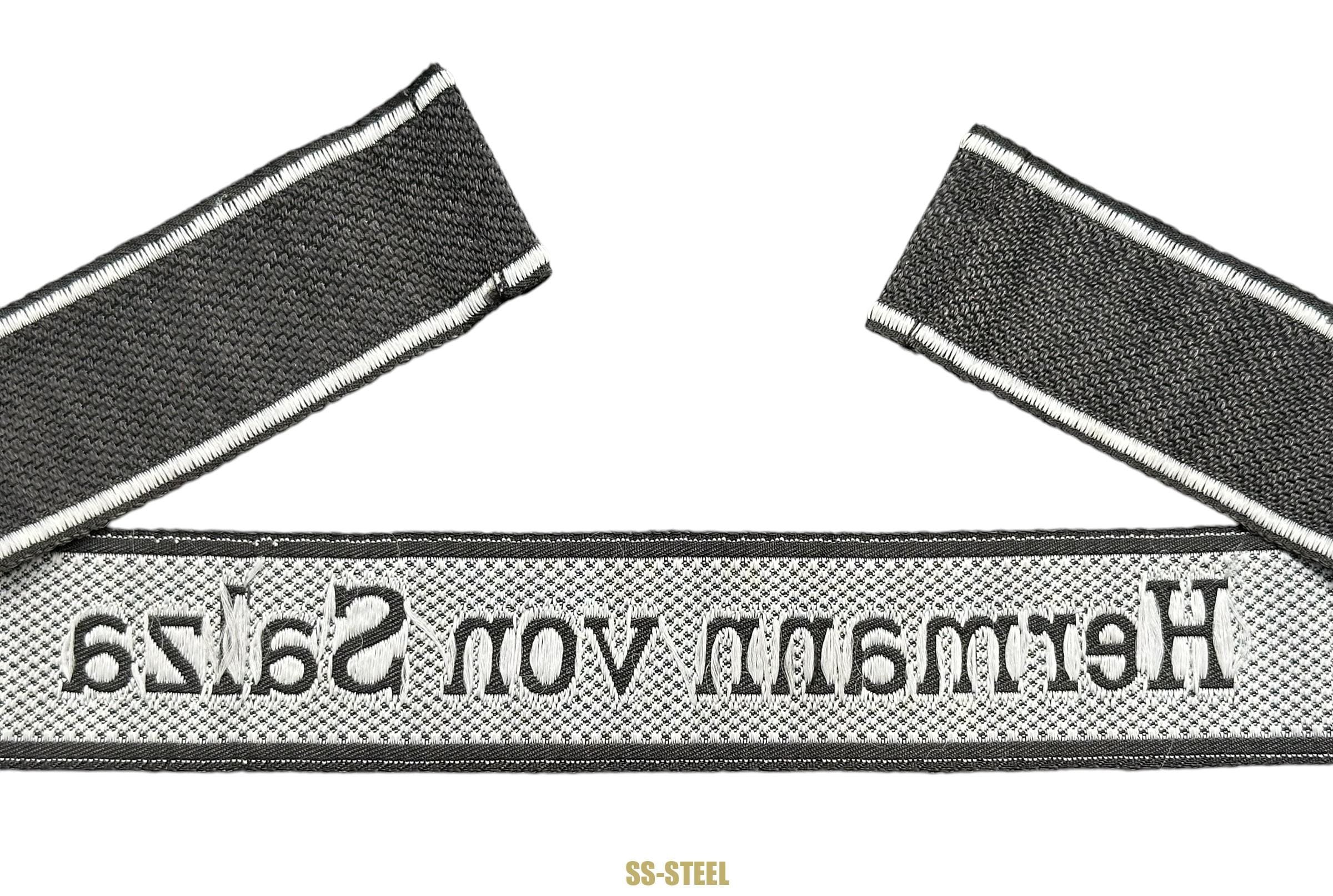 SS Pz Rgt 'Hermann Von Salza' Cuff Title — image 6