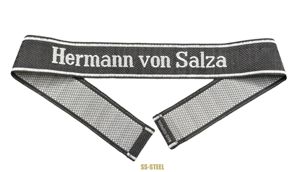 SS Pz Rgt 'Hermann Von Salza' Cuff Title