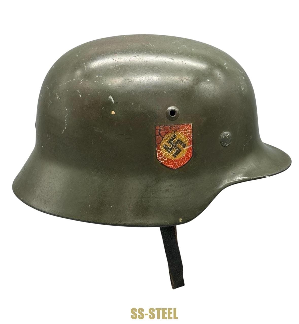 M35 DD Police EX Heer Helmet SE66 — image 3
