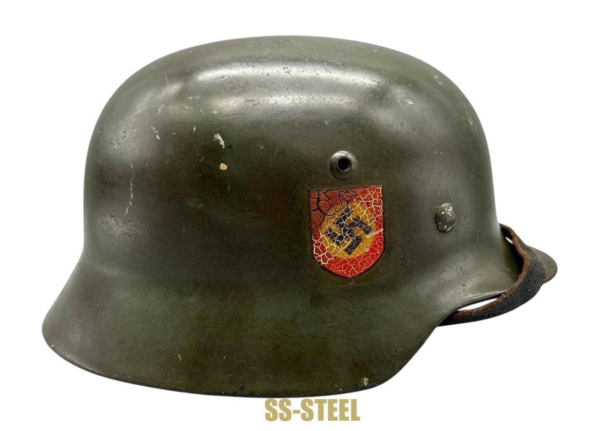 M35 DD Police EX Heer Helmet SE66 — image 8