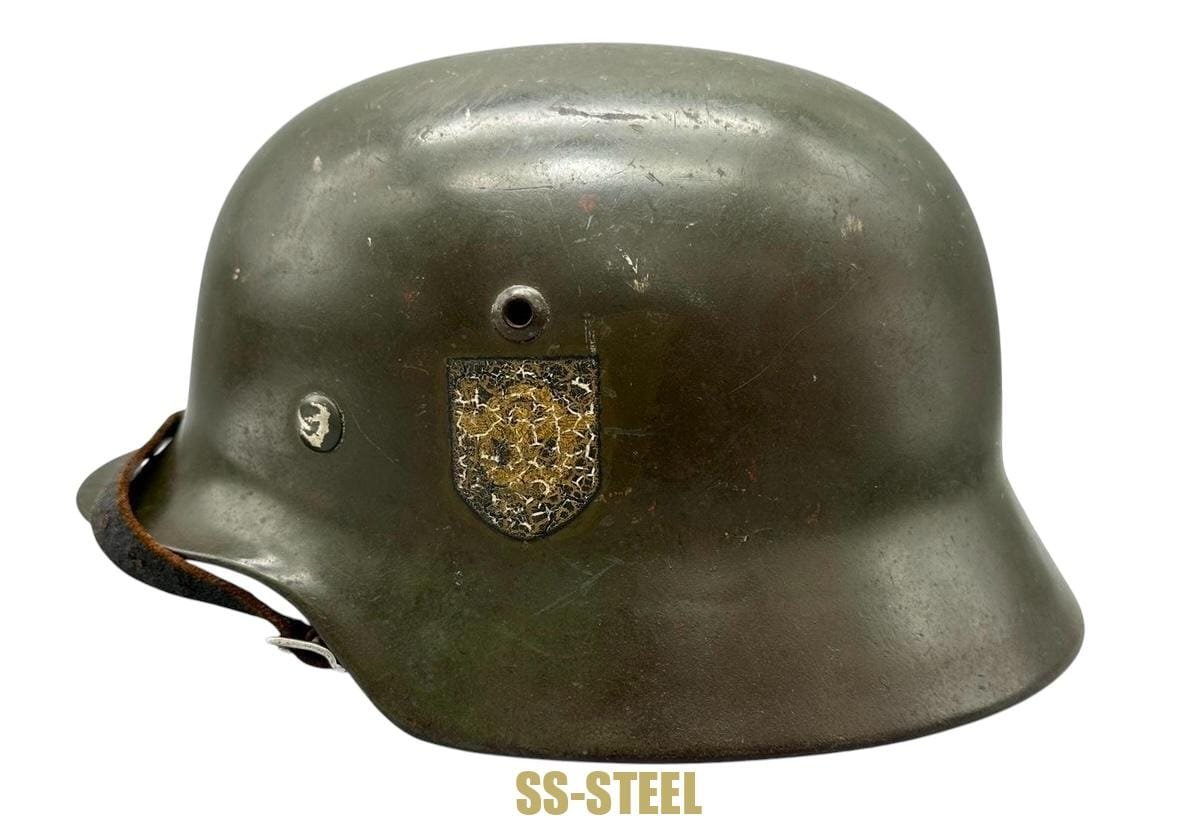 M35 DD Police EX Heer Helmet SE66 — image 9