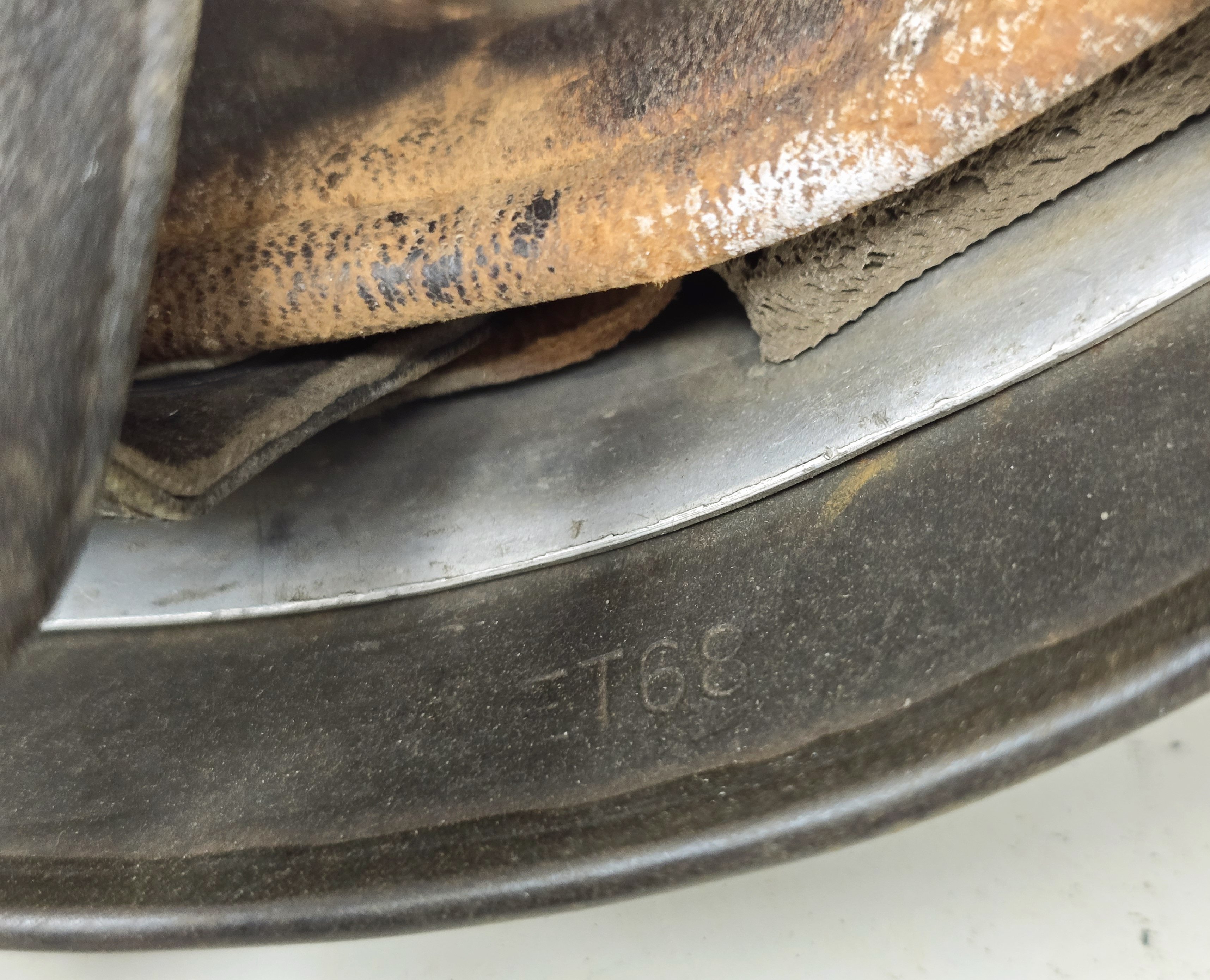 Untouched FJ Early Spanner Single Decal Paratrooper Helmet — image 6