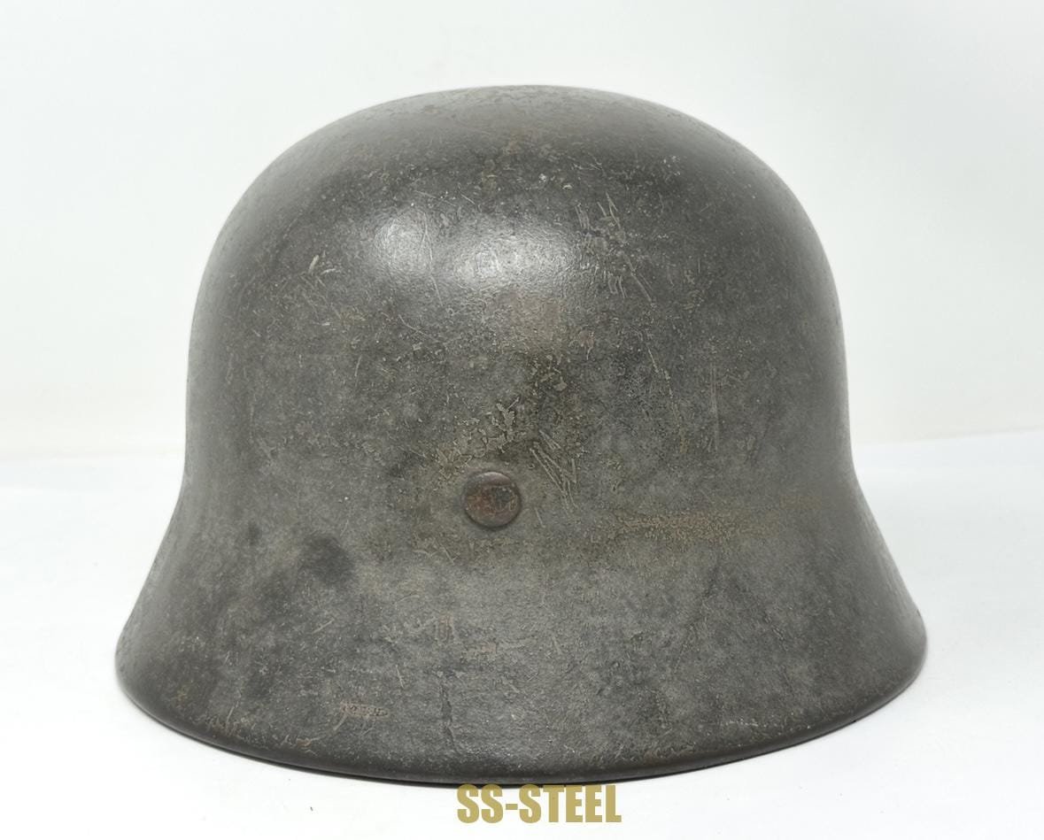 Heer M40 Single Decal Whitewash Camo Helmet — image 9