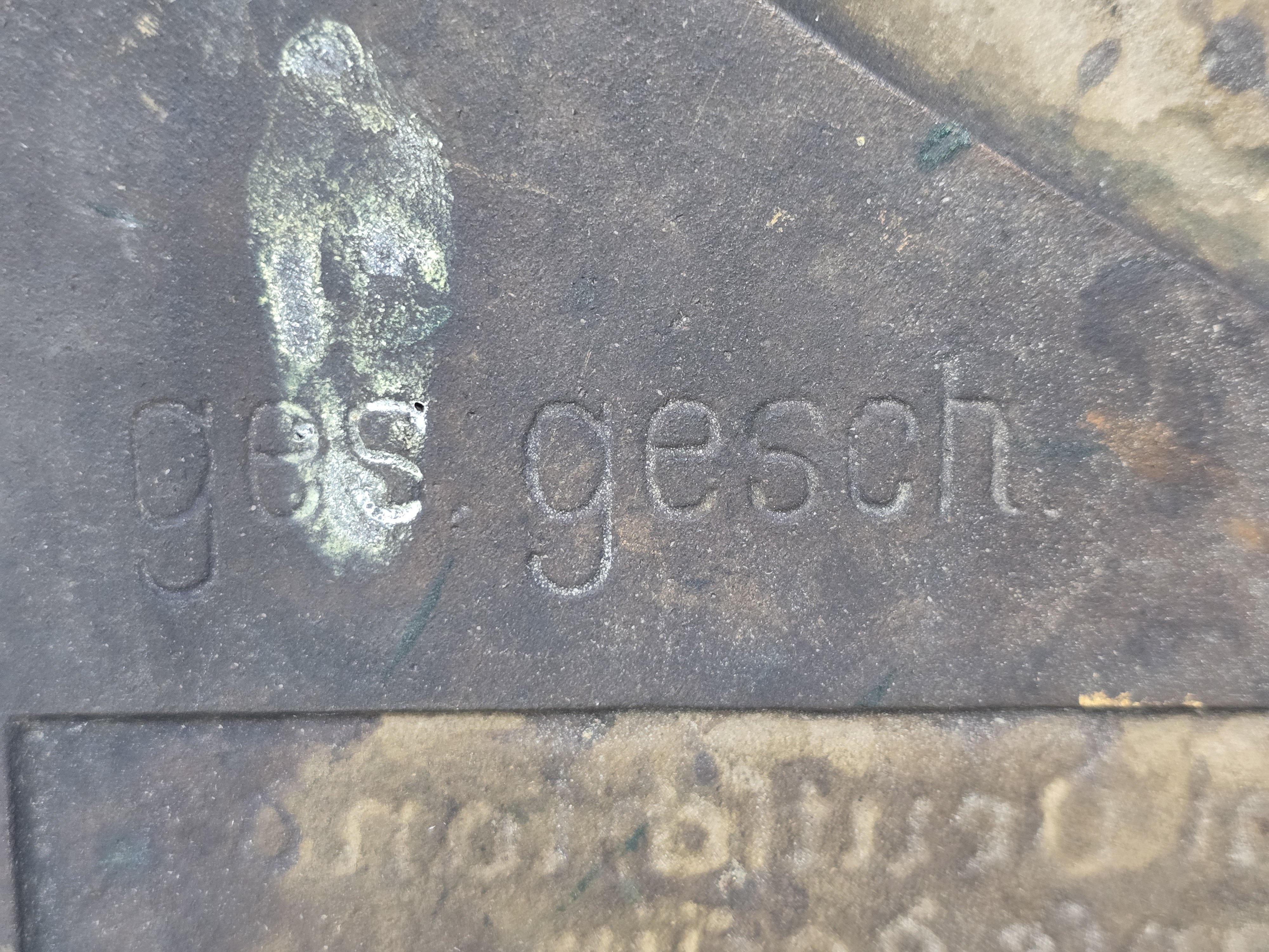 A.H. Bronze Wall Plaque — image 3