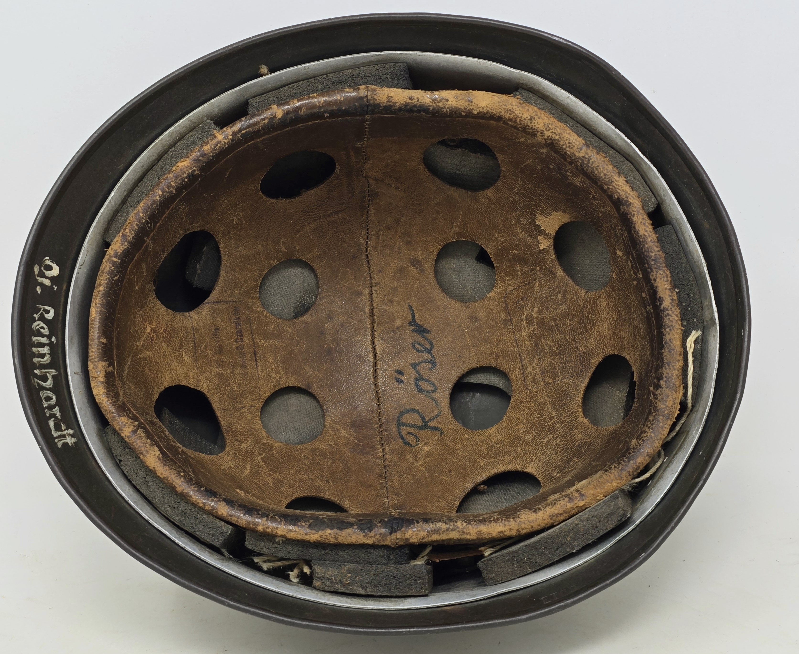 Early Spanner Fallschirmjäger Helmet — image 12