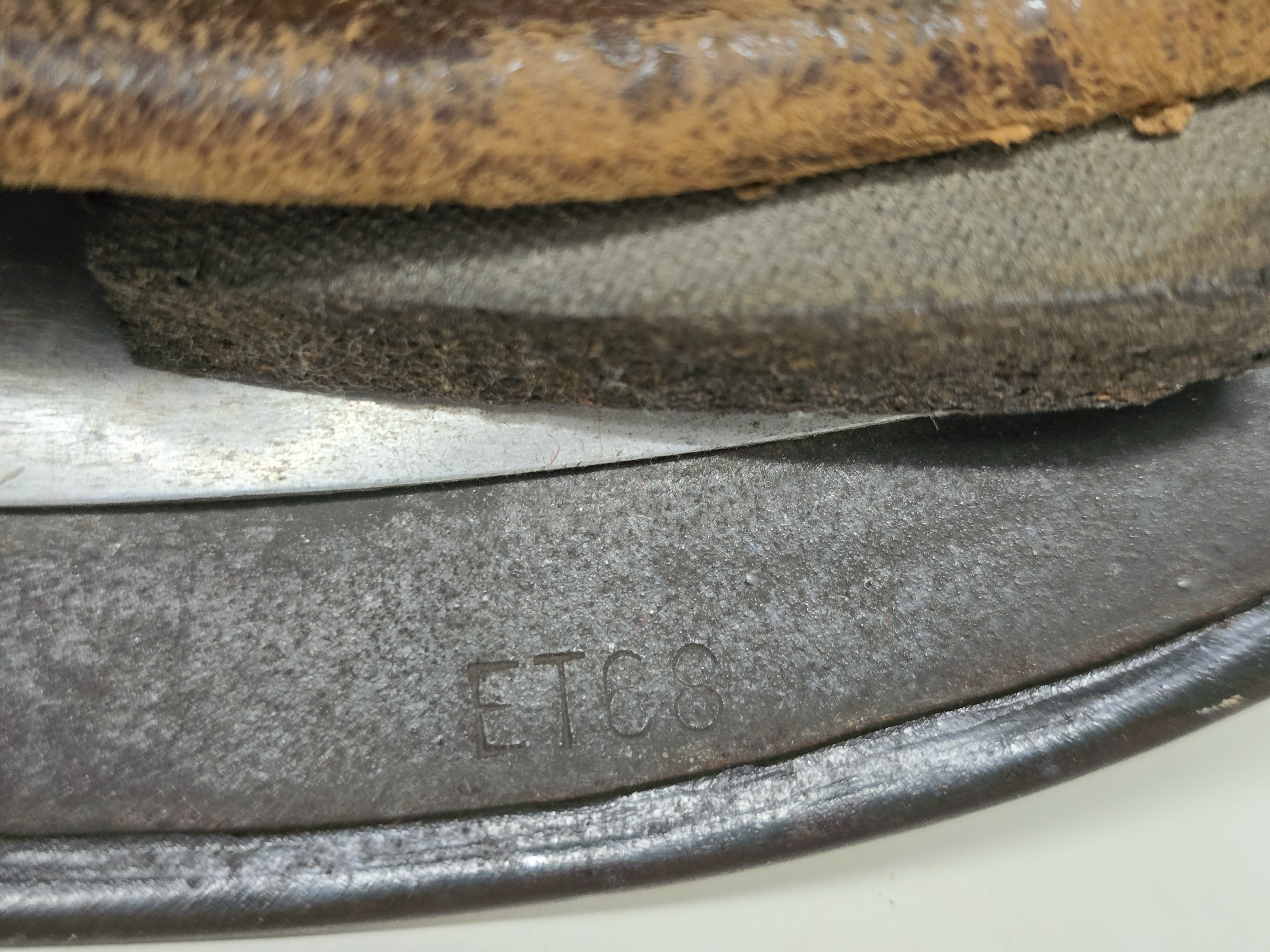 Early Spanner Fallschirmjäger Helmet — image 18