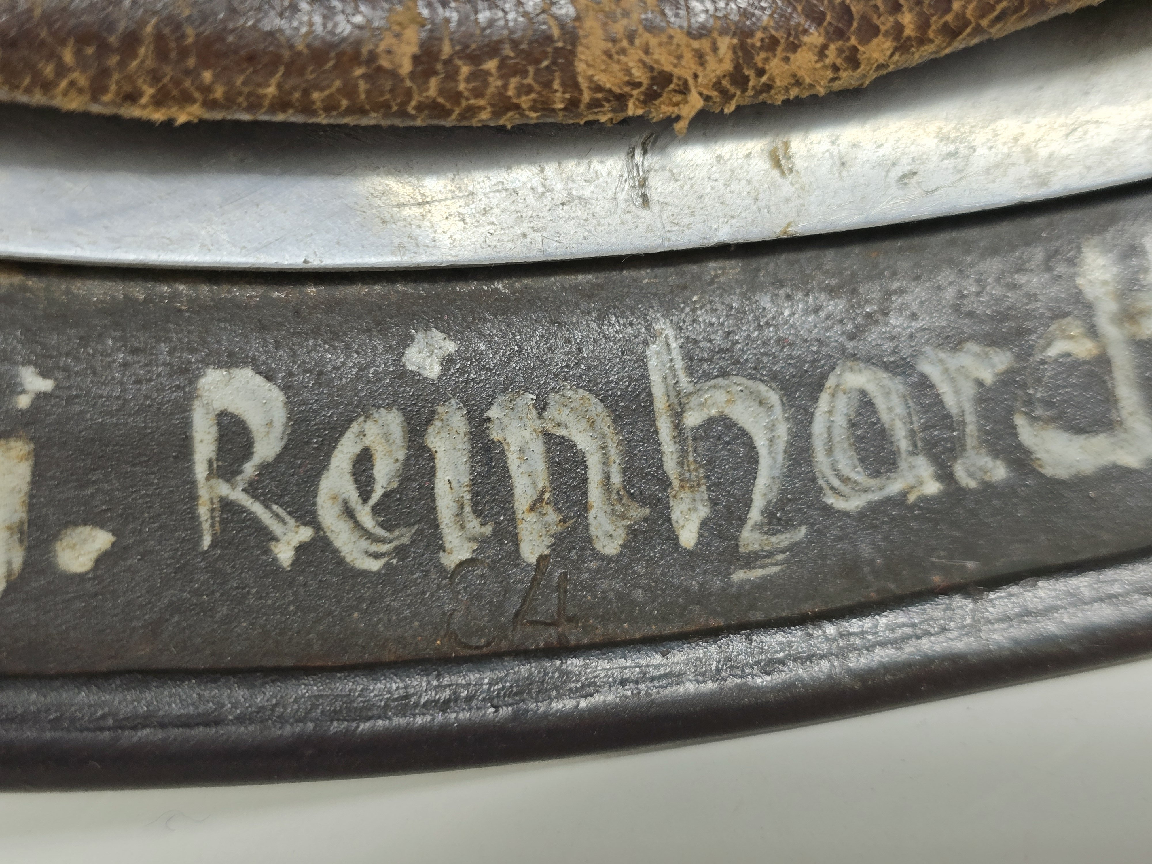 Early Spanner Fallschirmjäger Helmet — image 19