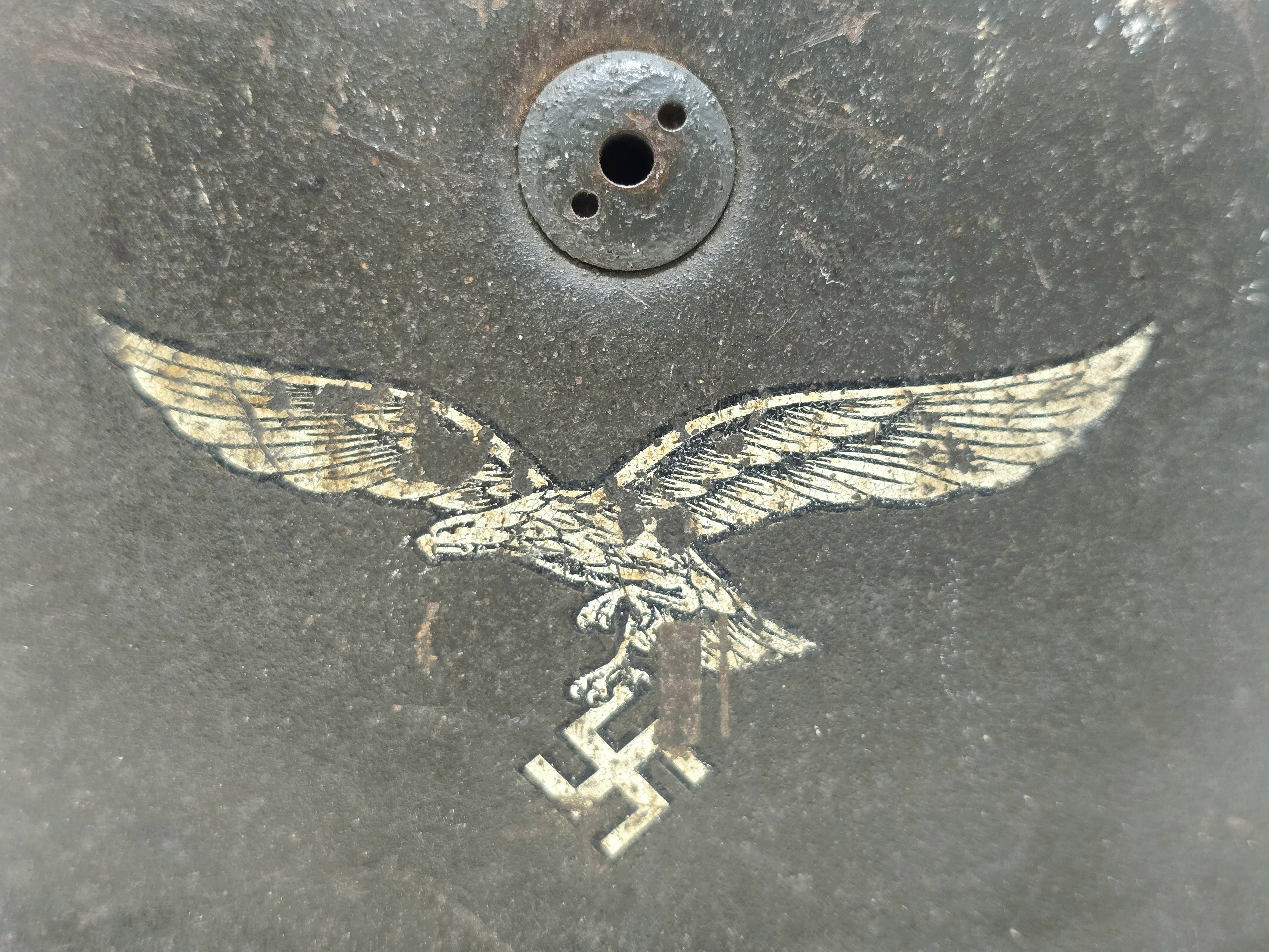 Early Spanner Fallschirmjäger Helmet — image 6