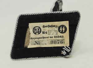 SS-TV Hauptsturmführer Collar Tabs d.g.