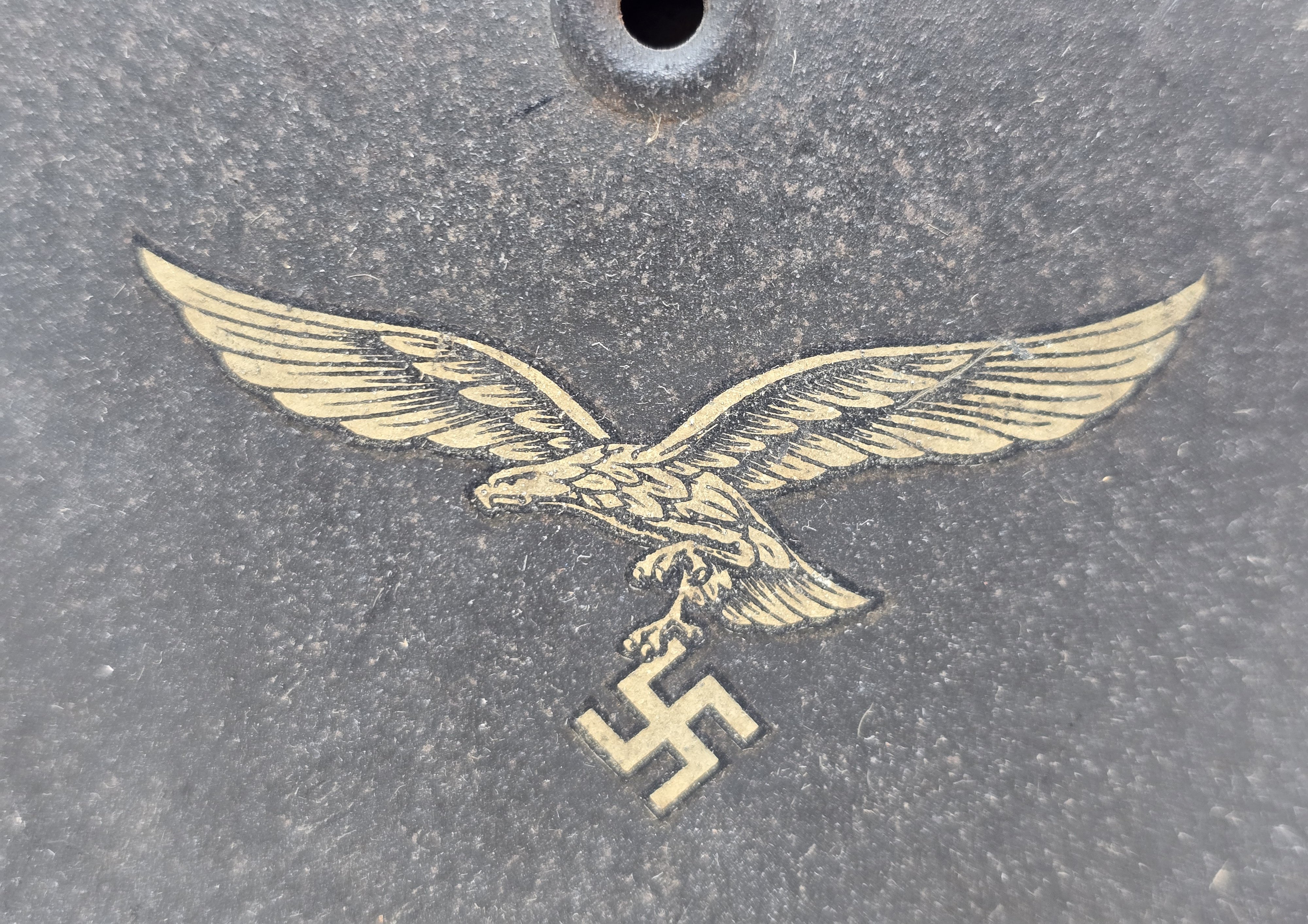 Excellent M-42 Luftwaffe Helmet — image 7