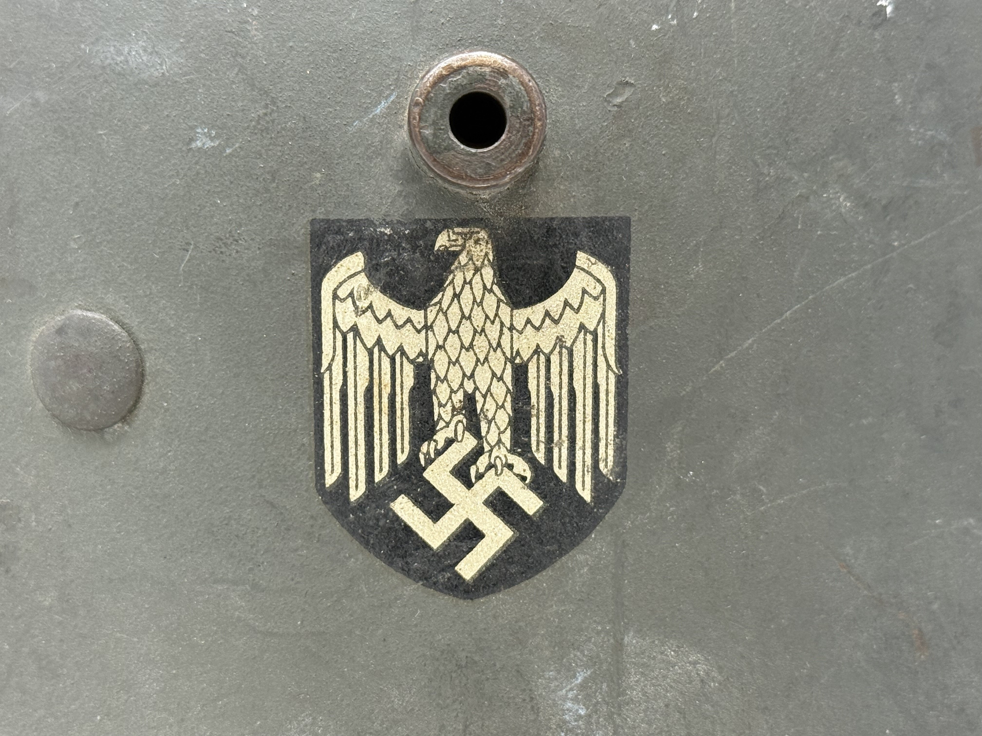 Transitional M18 Heer Single Decal Heer Helmet — image 13