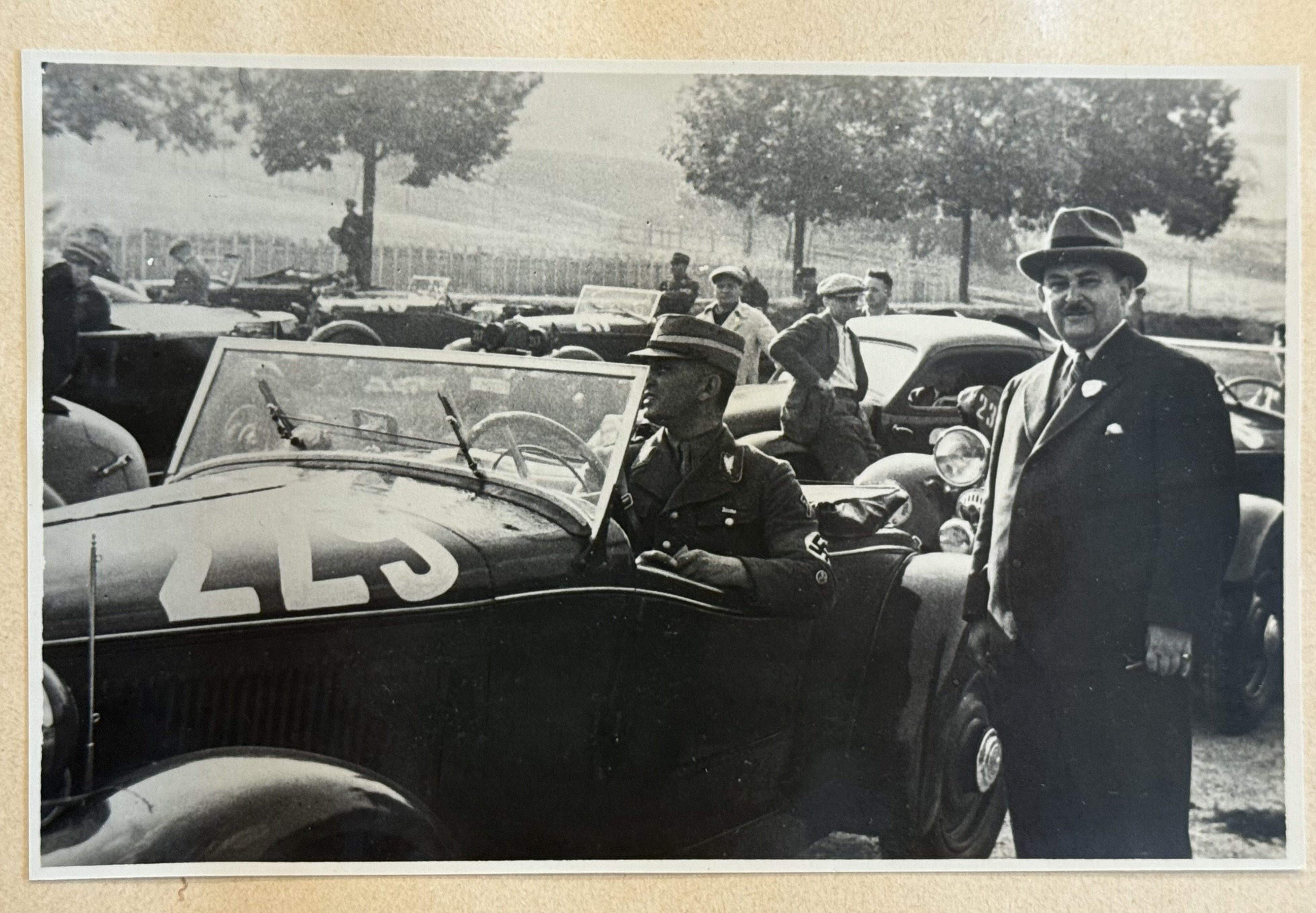 WWII SA MERCEDES BENZ RACE Team Photo album poster NSDAP — image 10