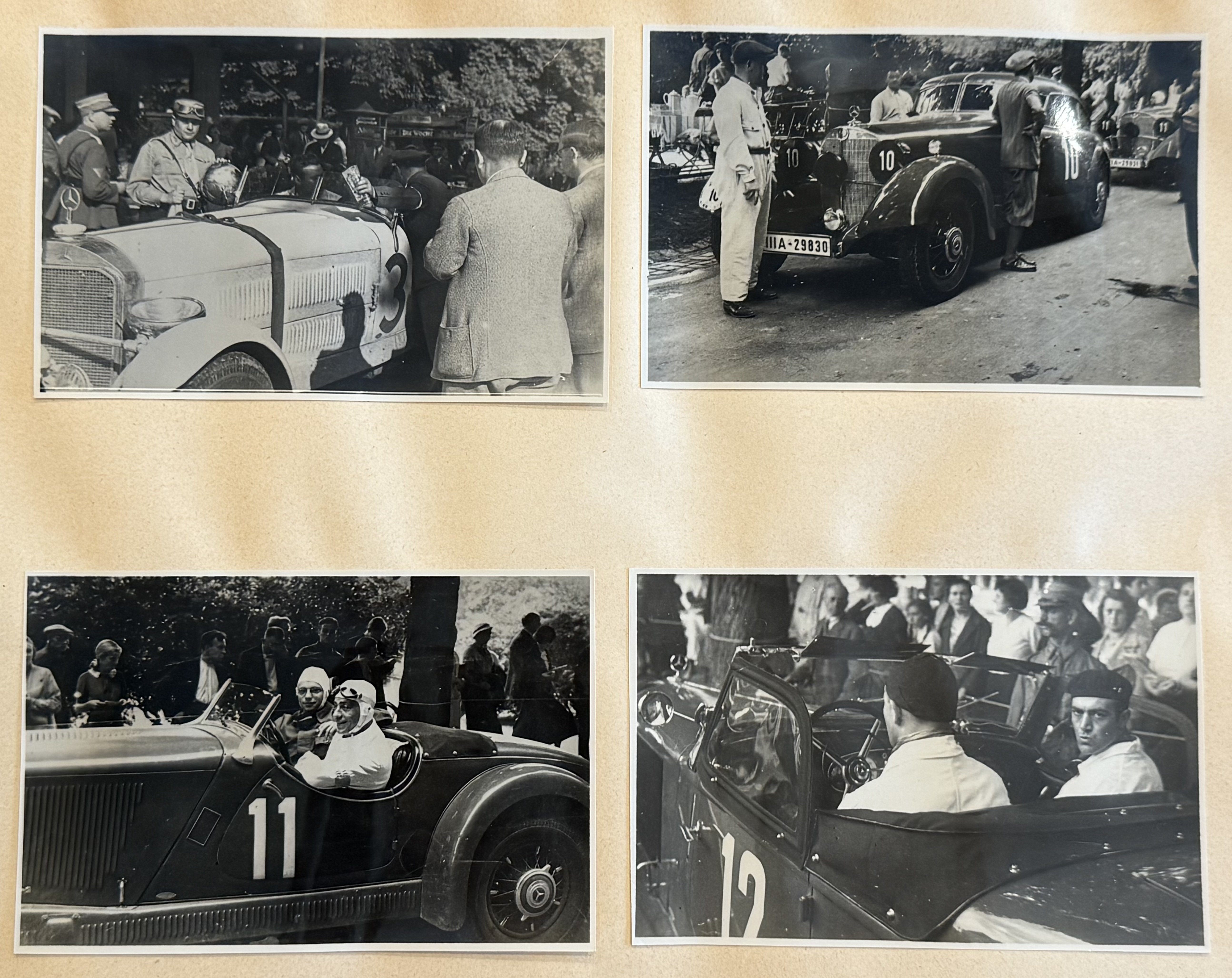 WWII SA MERCEDES BENZ RACE Team Photo album poster NSDAP — image 16