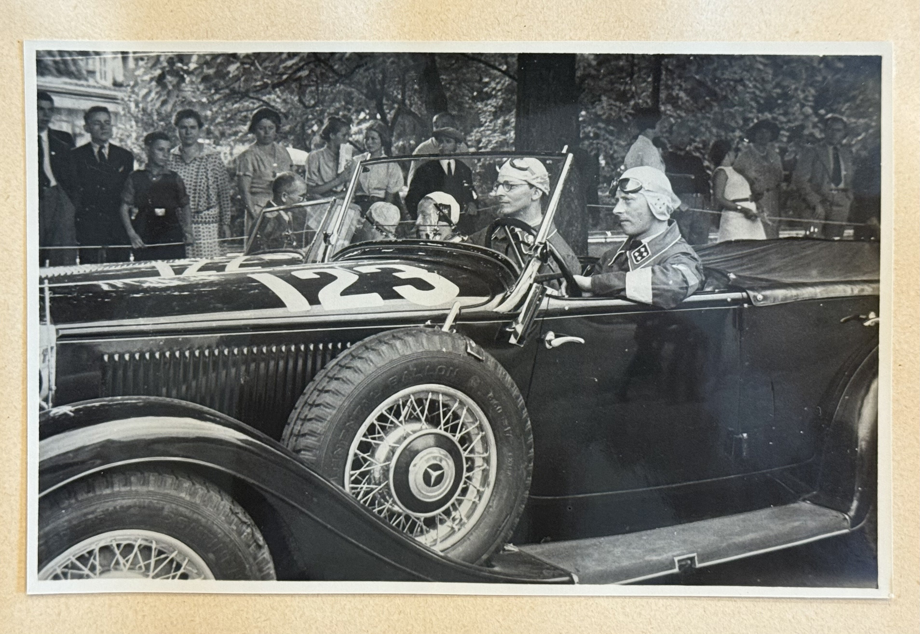 WWII SA MERCEDES BENZ RACE Team Photo album poster NSDAP — image 19