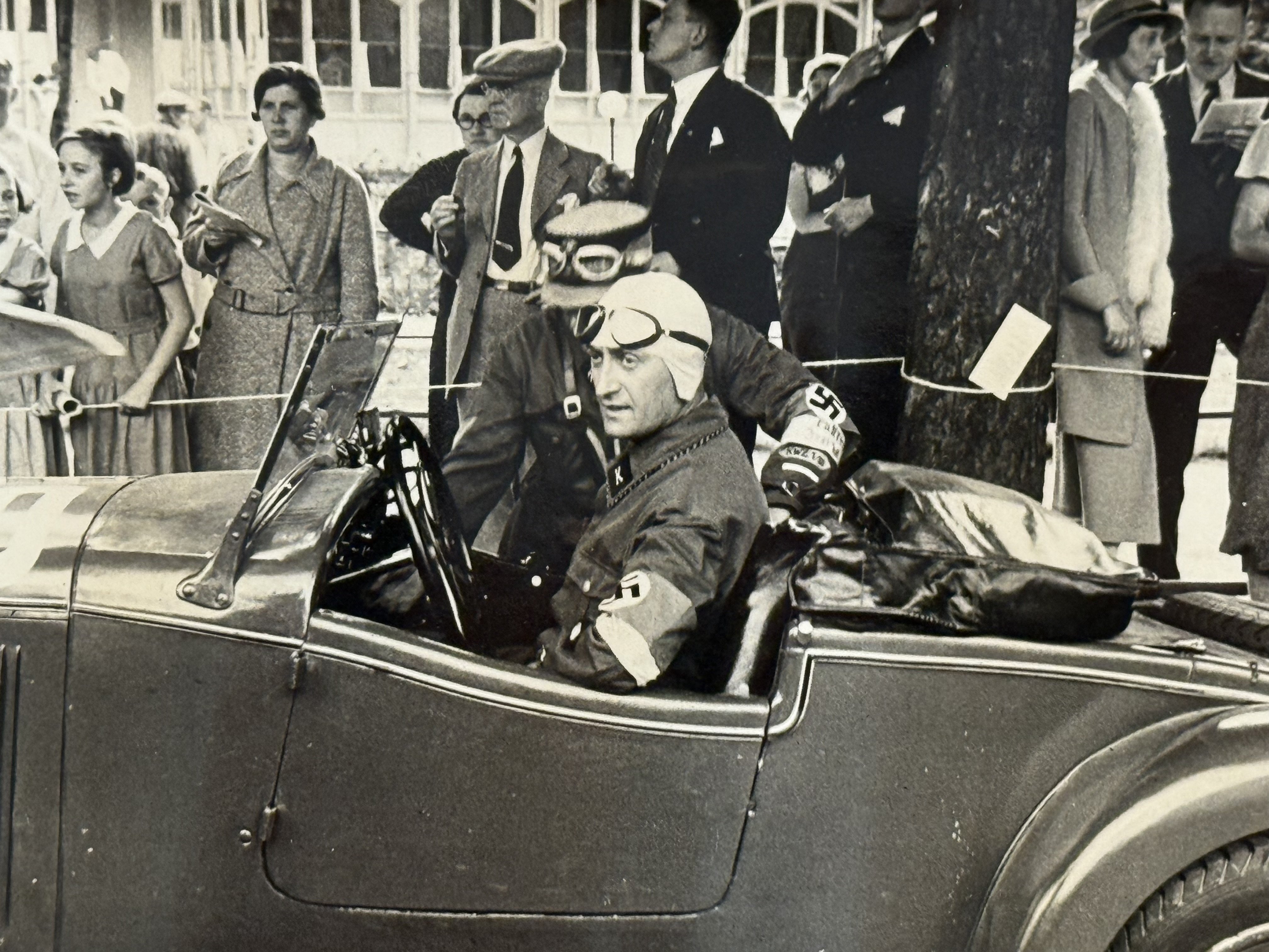 WWII SA MERCEDES BENZ RACE Team Photo album poster NSDAP — image 22