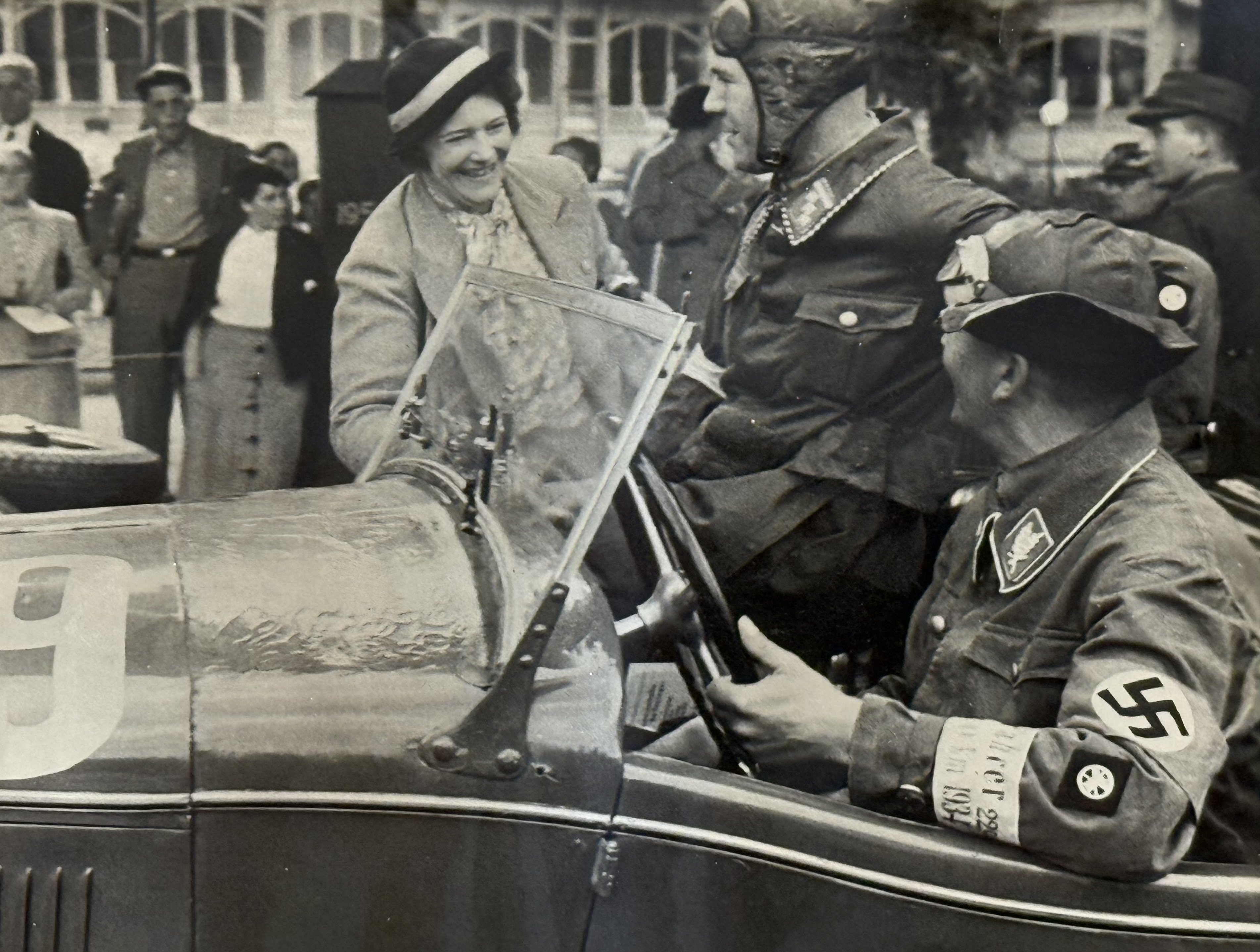 WWII SA MERCEDES BENZ RACE Team Photo album poster NSDAP — image 23