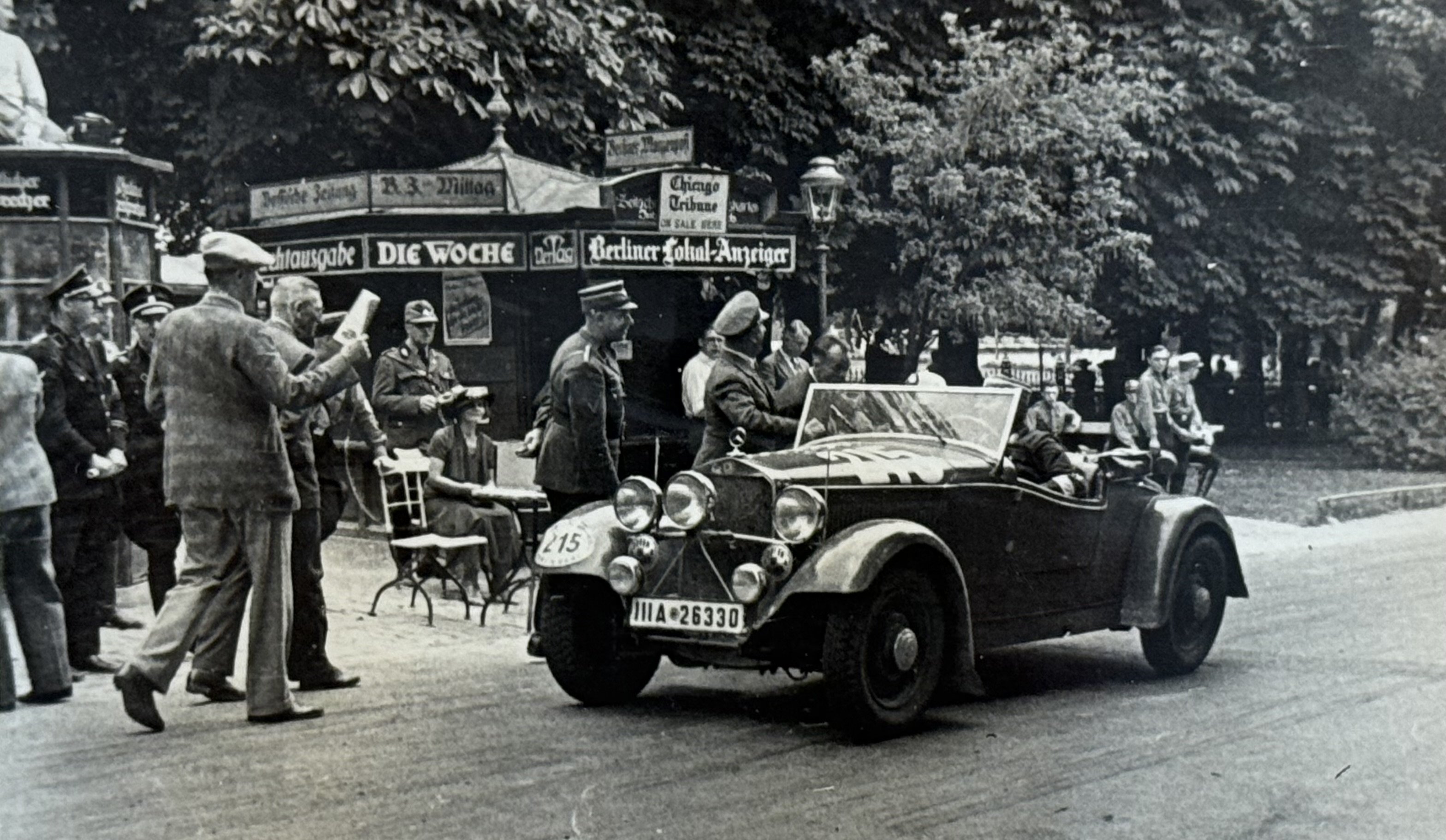 WWII SA MERCEDES BENZ RACE Team Photo album poster NSDAP — image 27