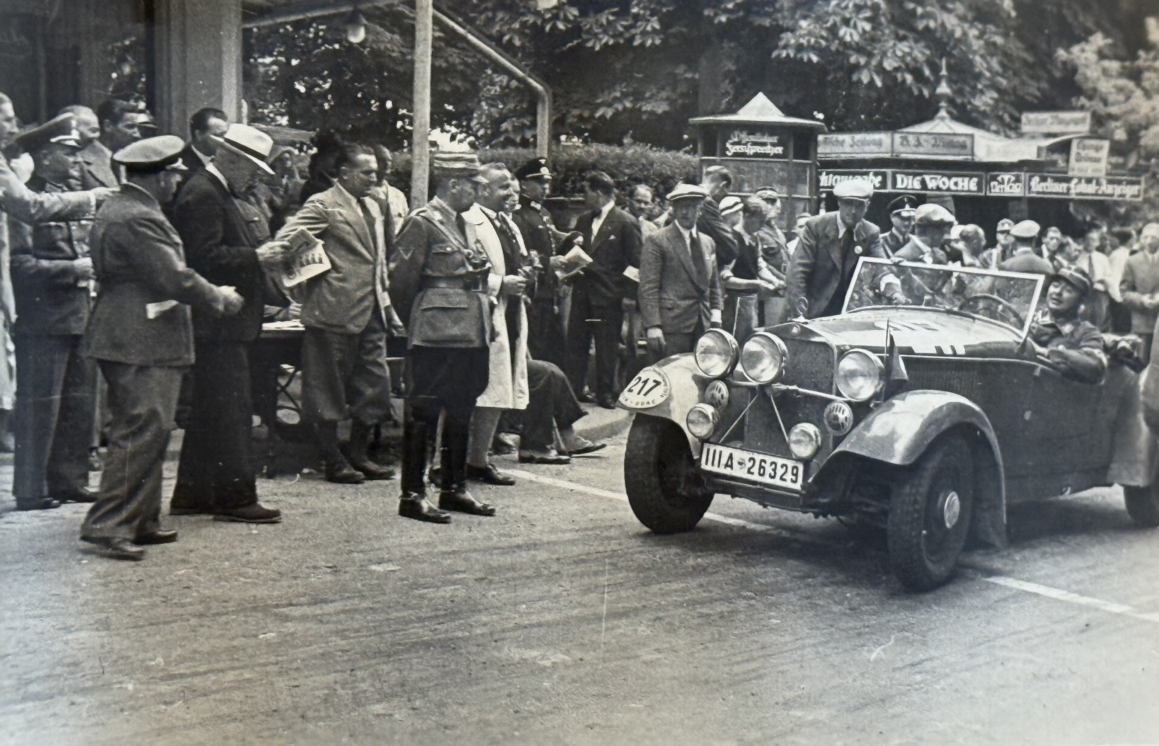 WWII SA MERCEDES BENZ RACE Team Photo album poster NSDAP — image 30