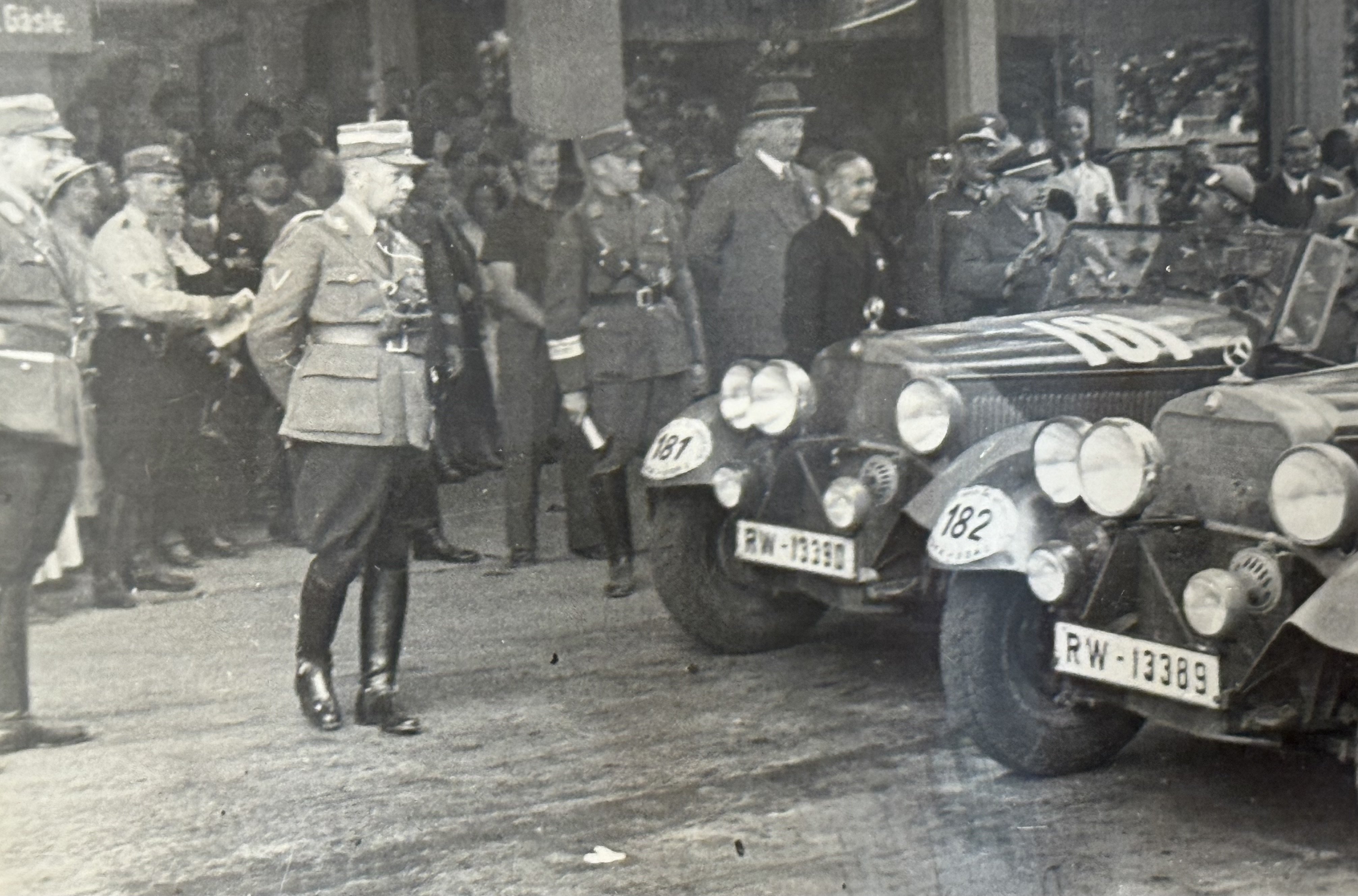 WWII SA MERCEDES BENZ RACE Team Photo album poster NSDAP — image 33