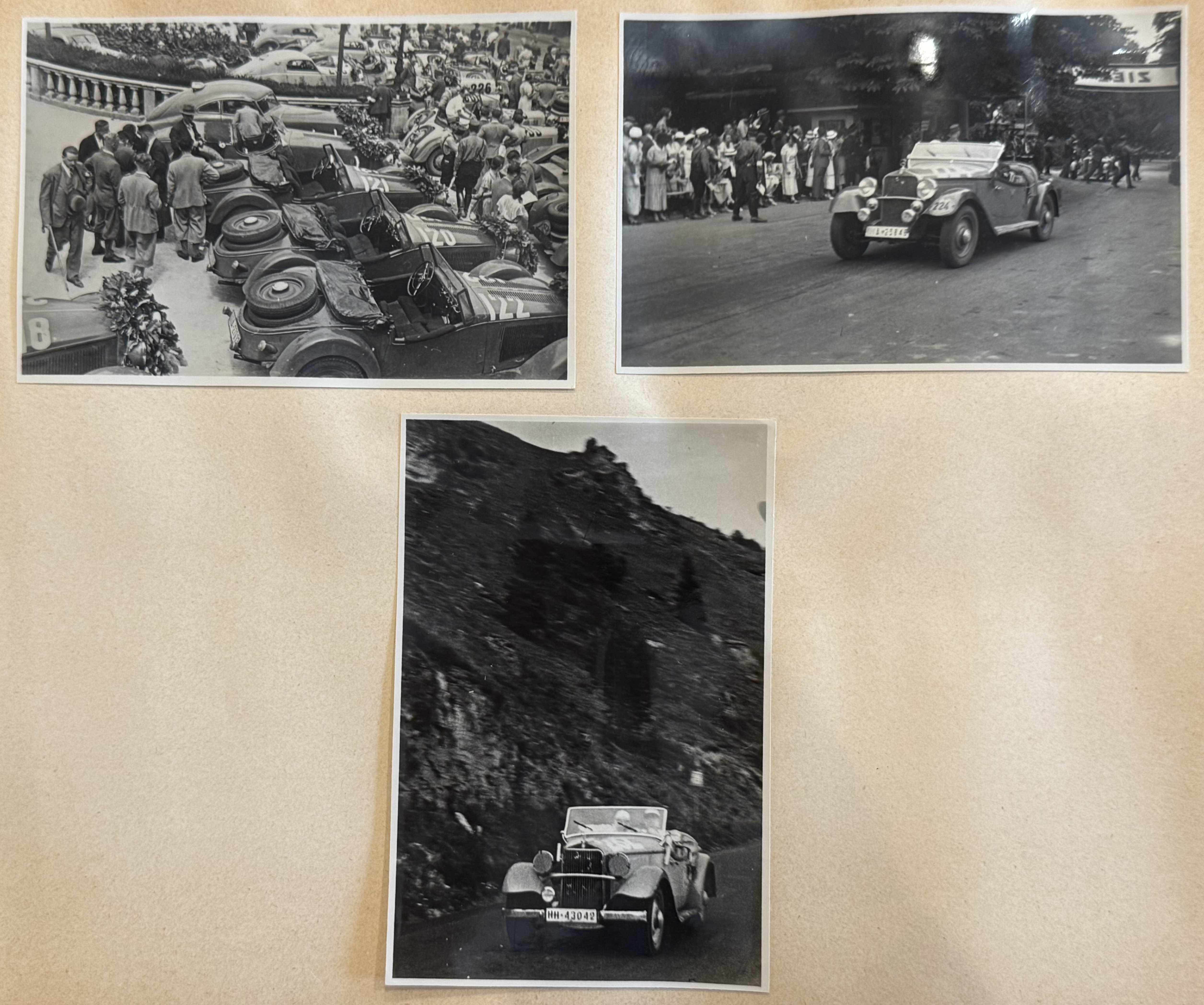 WWII SA MERCEDES BENZ RACE Team Photo album poster NSDAP — image 37