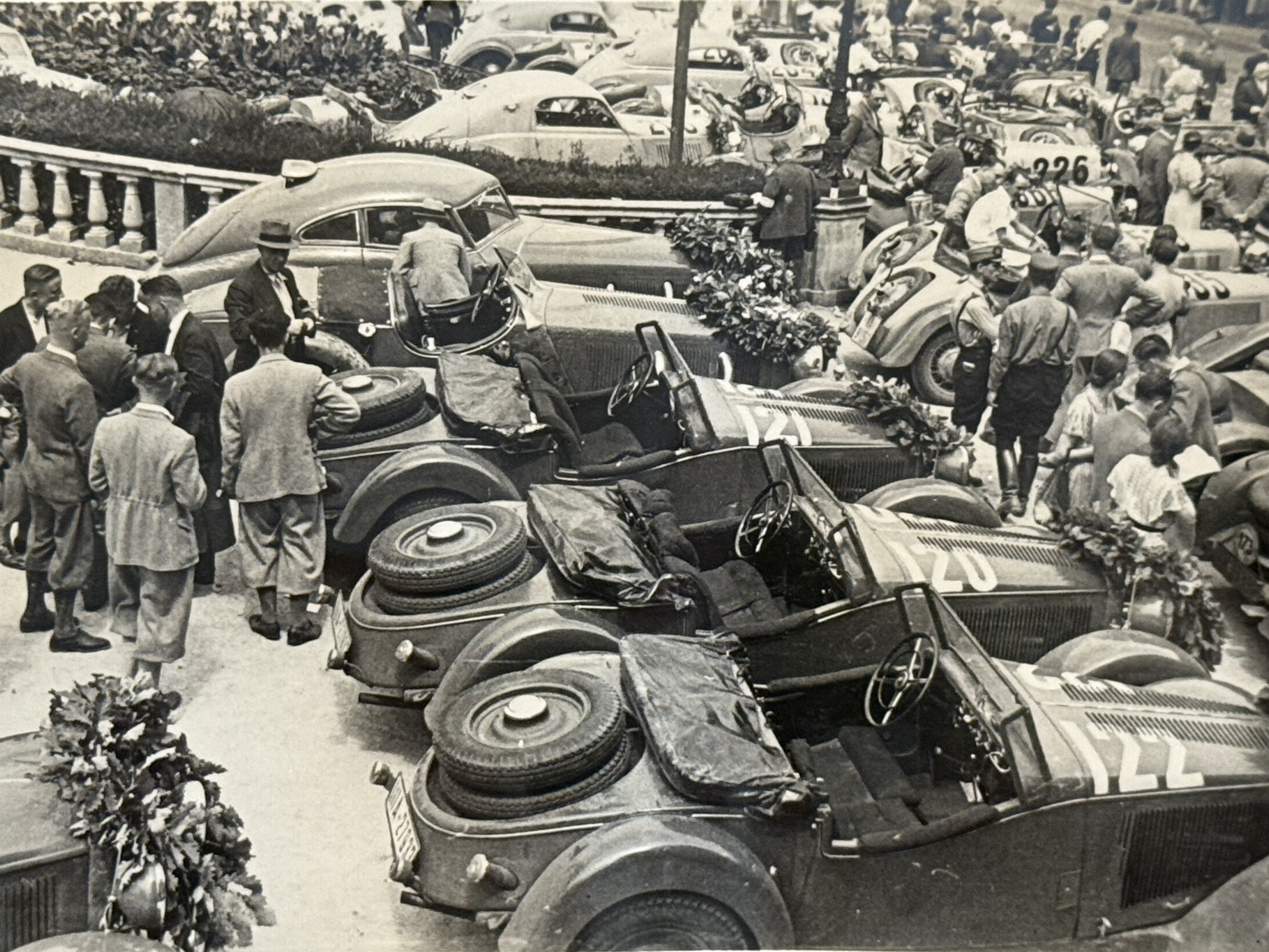 WWII SA MERCEDES BENZ RACE Team Photo album poster NSDAP — image 38