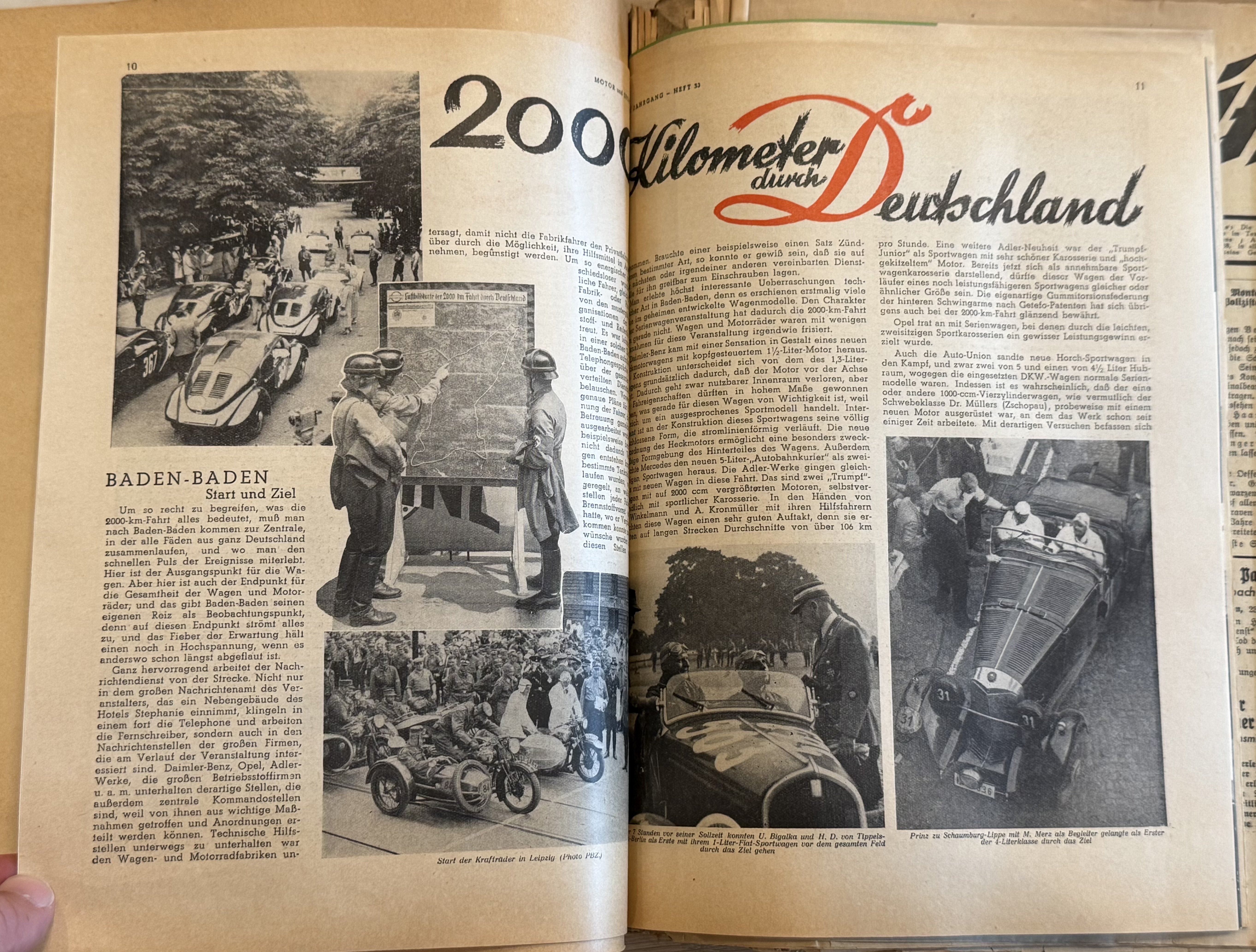 WWII SA MERCEDES BENZ RACE Team Photo album poster NSDAP — image 43