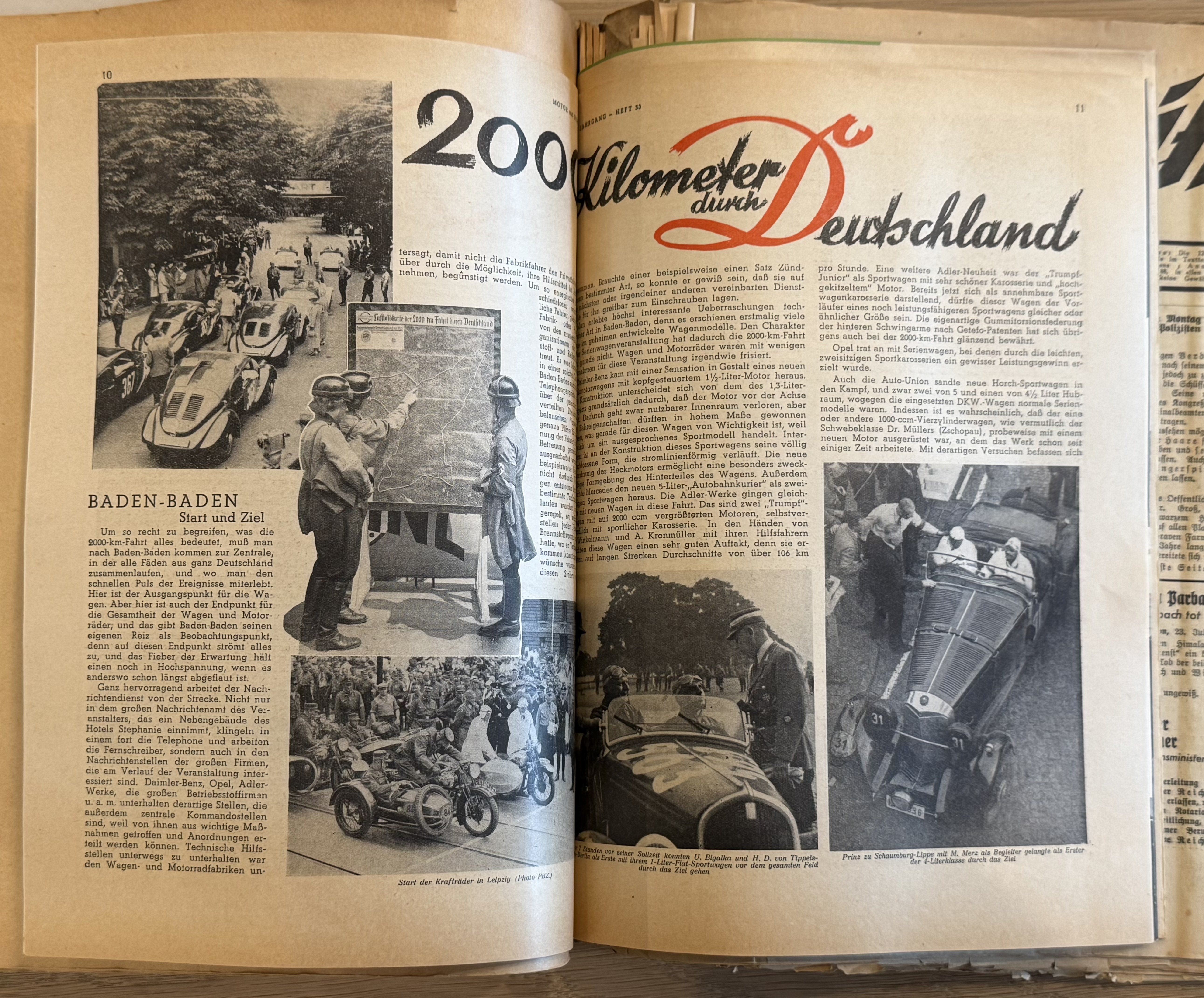 WWII SA MERCEDES BENZ RACE Team Photo album poster NSDAP — image 45