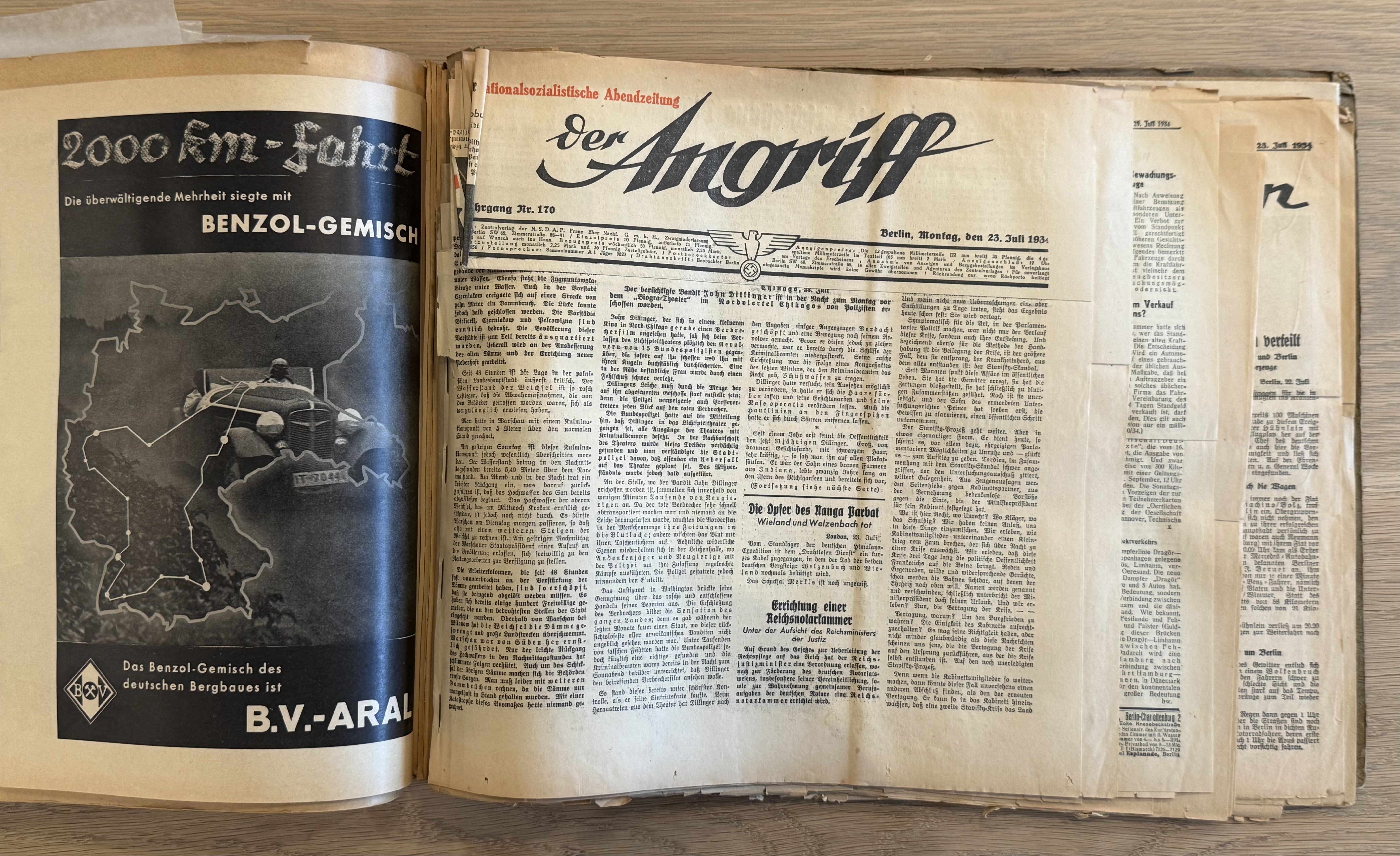 WWII SA MERCEDES BENZ RACE Team Photo album poster NSDAP — image 48