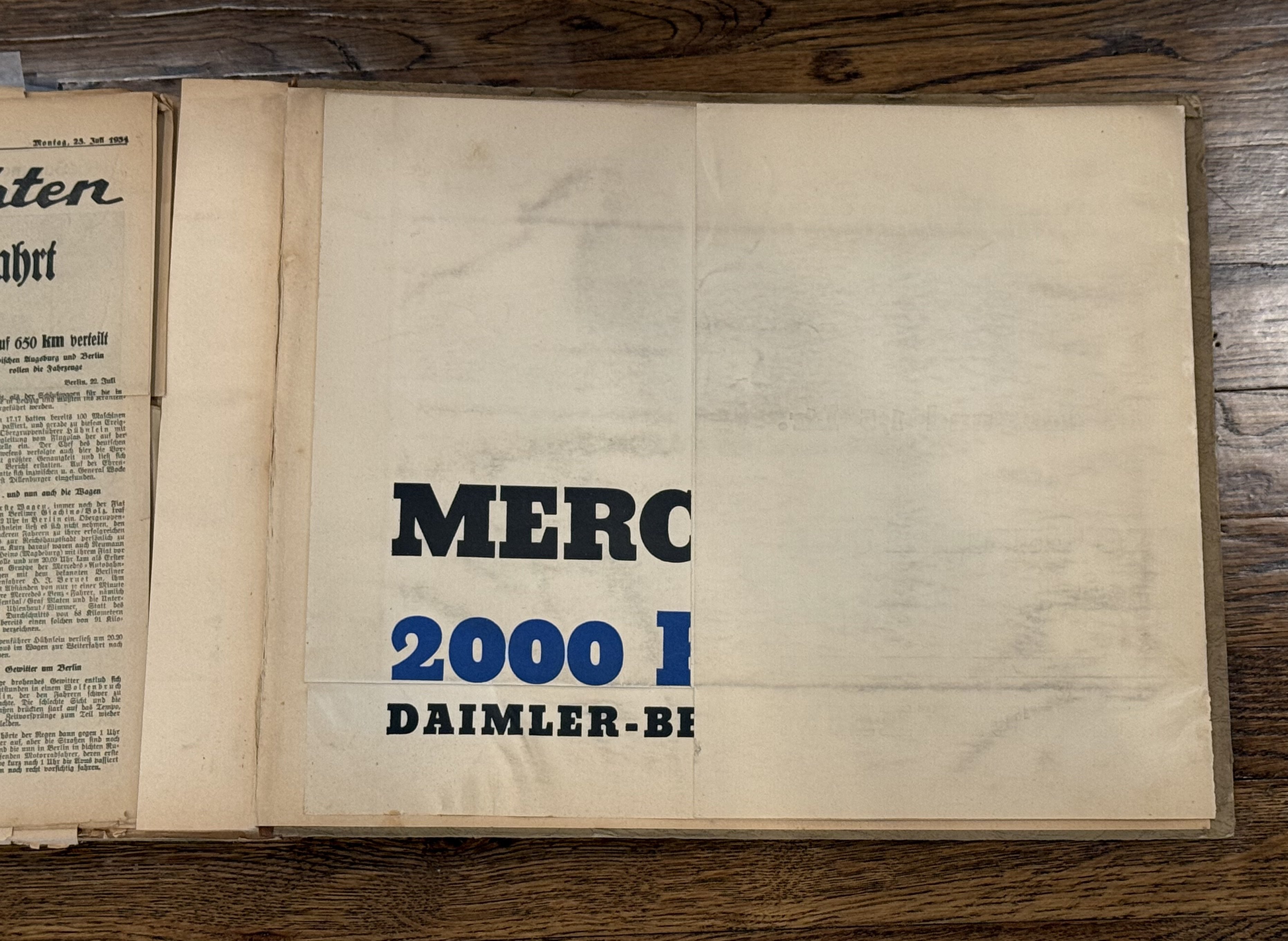 WWII SA MERCEDES BENZ RACE Team Photo album poster NSDAP — image 52