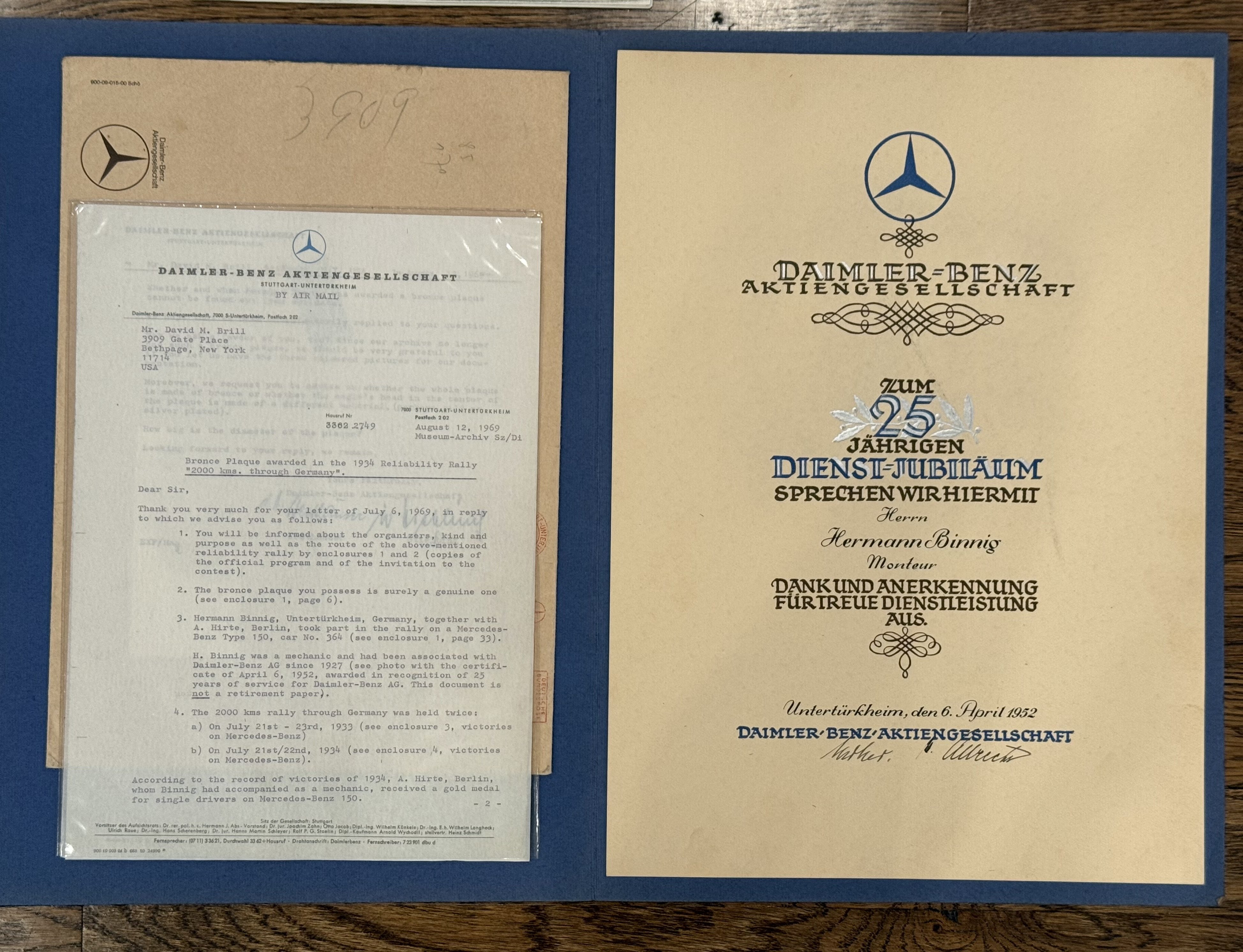 WWII SA MERCEDES BENZ RACE Team Photo album poster NSDAP — image 56