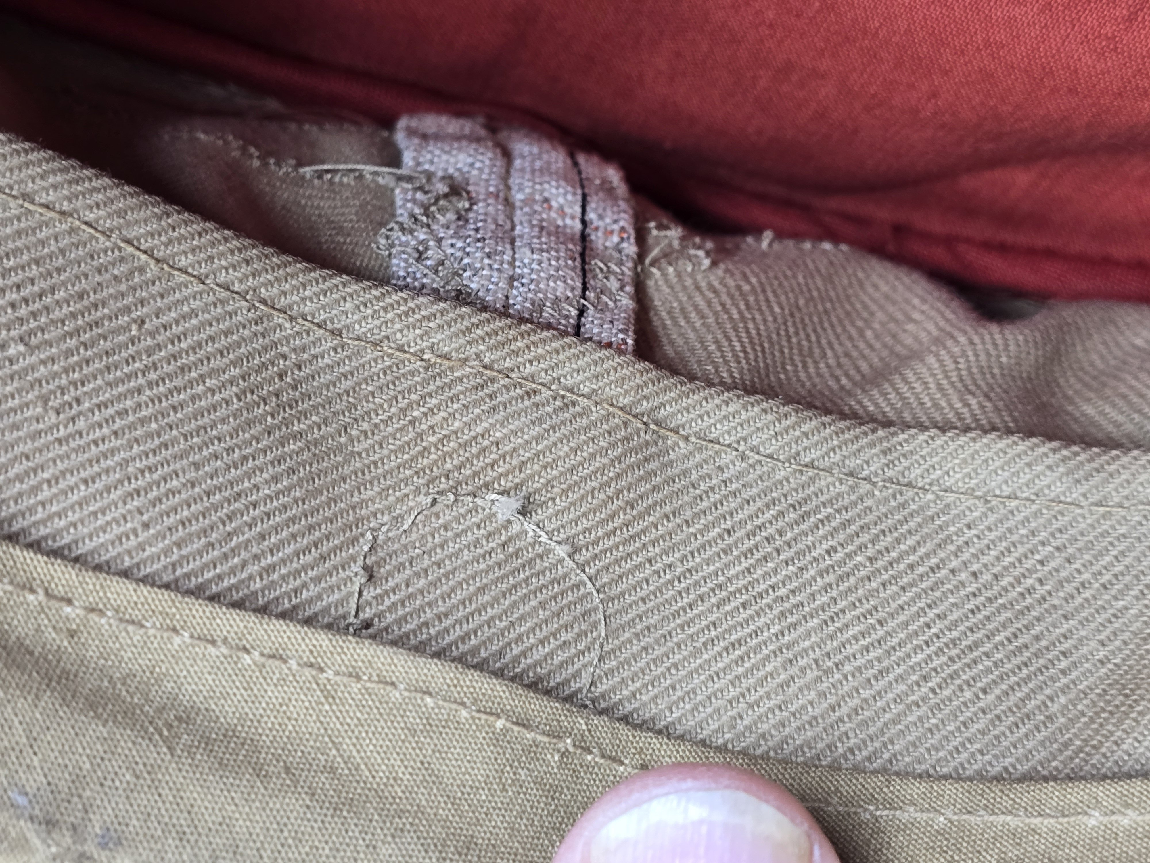 Rare, Early Pattern Tropical 'Hermann Meyer' Cap — image 11