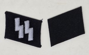 Set of Unissued Waffen-SS Collar Tabs