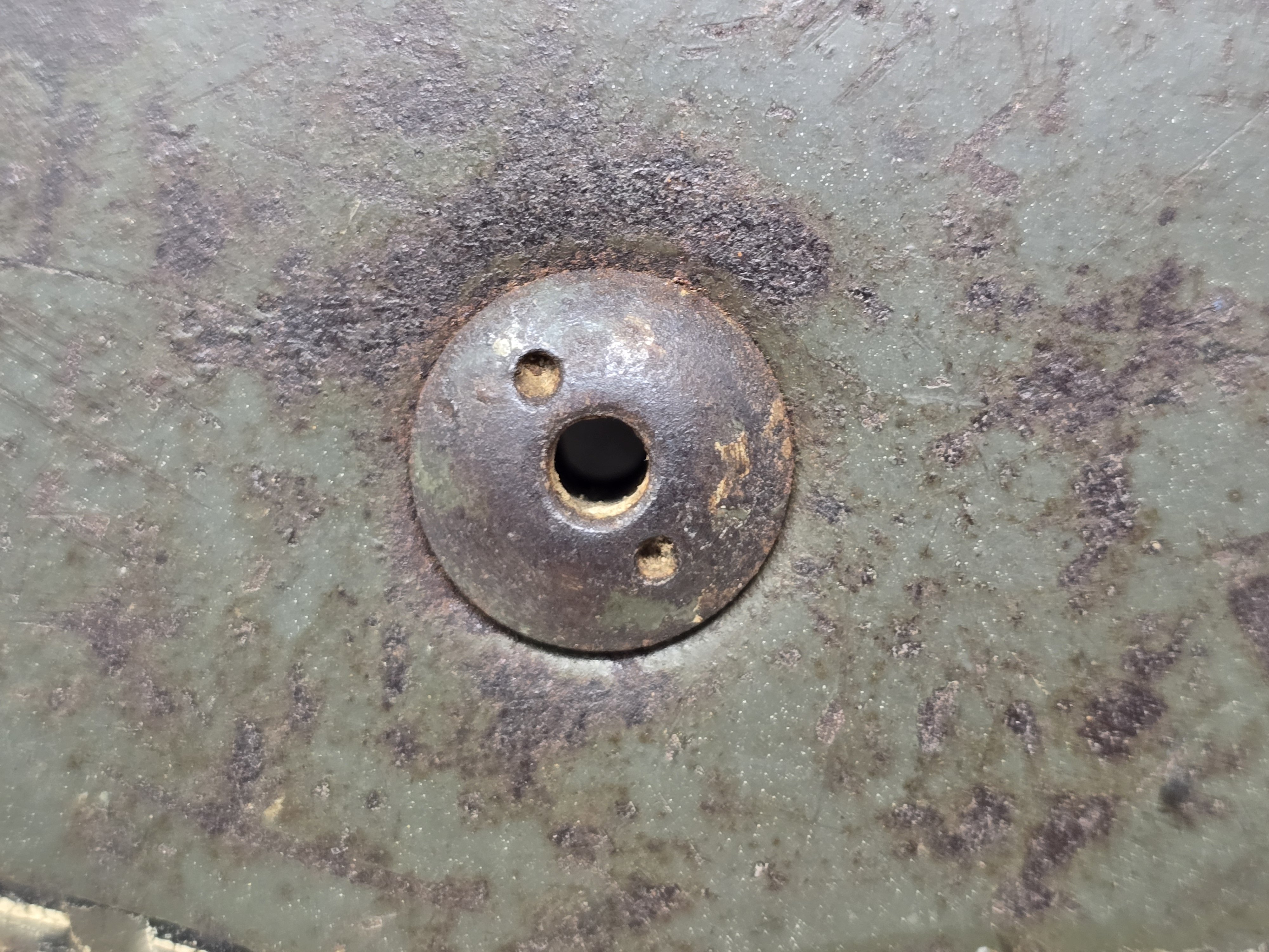 Ultra Rare Double Decal M38 FJ Helmet — image 3