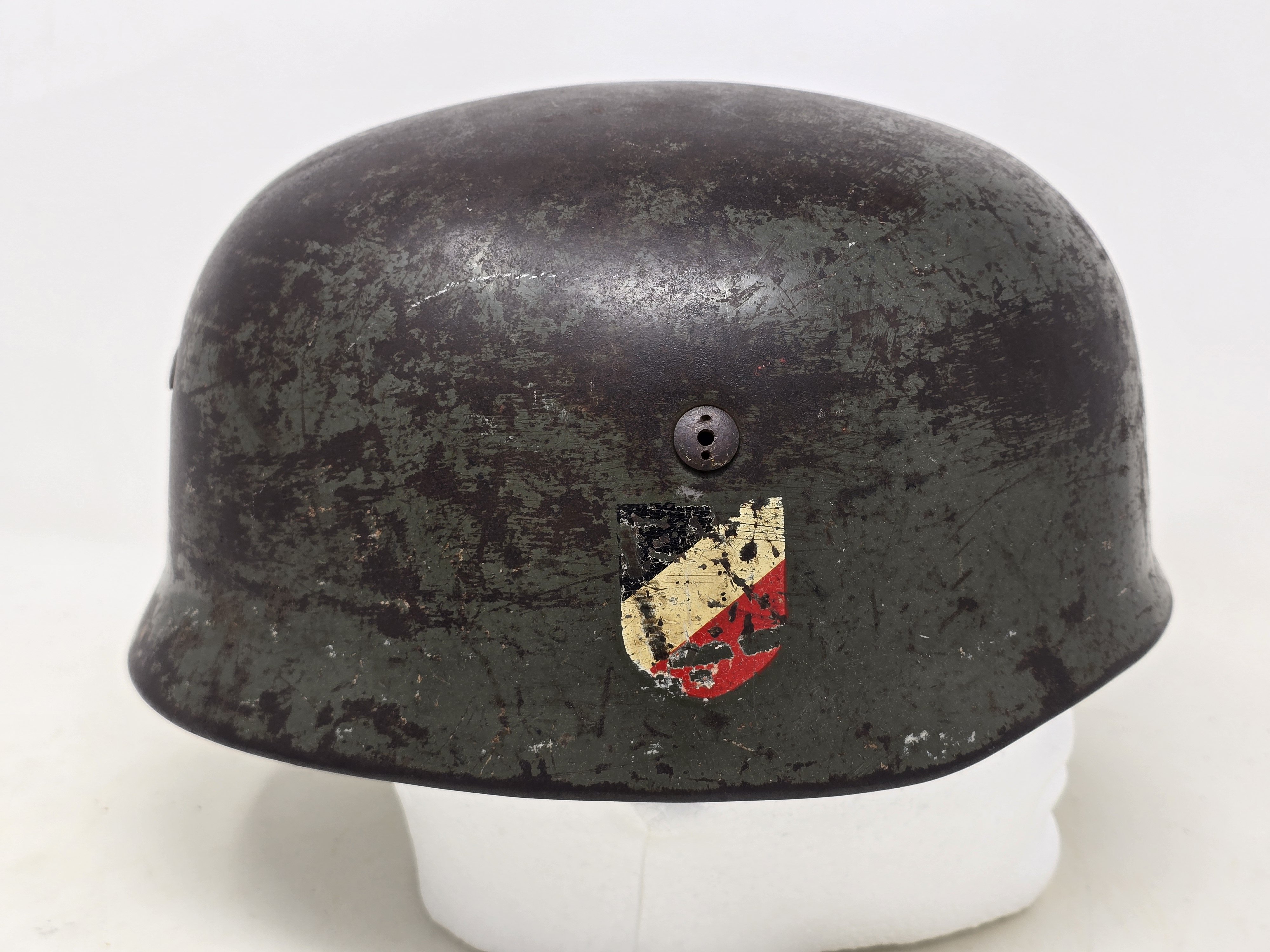 Ultra Rare Double Decal M38 FJ Helmet — image 6