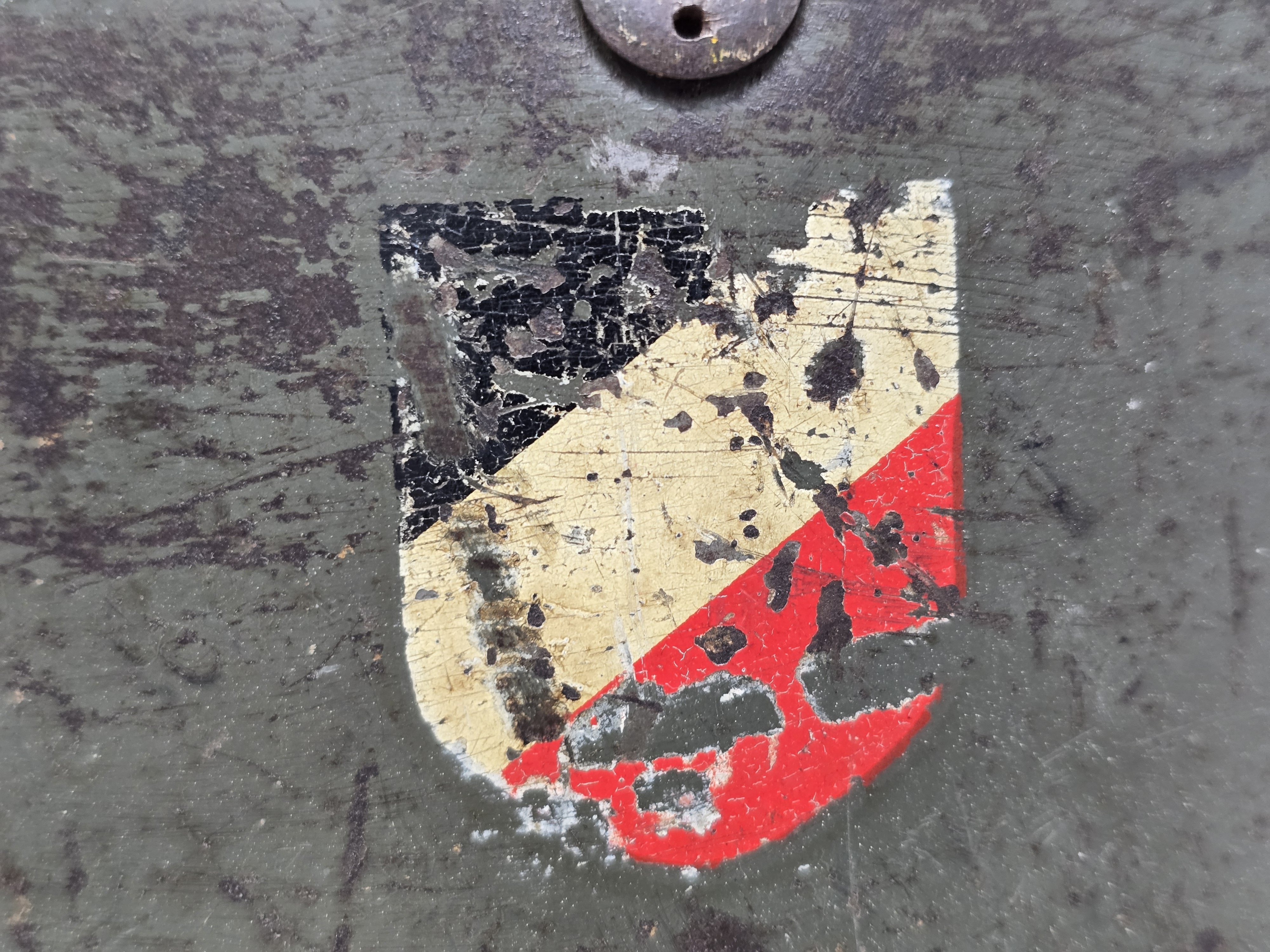 Ultra Rare Double Decal M38 FJ Helmet — image 7