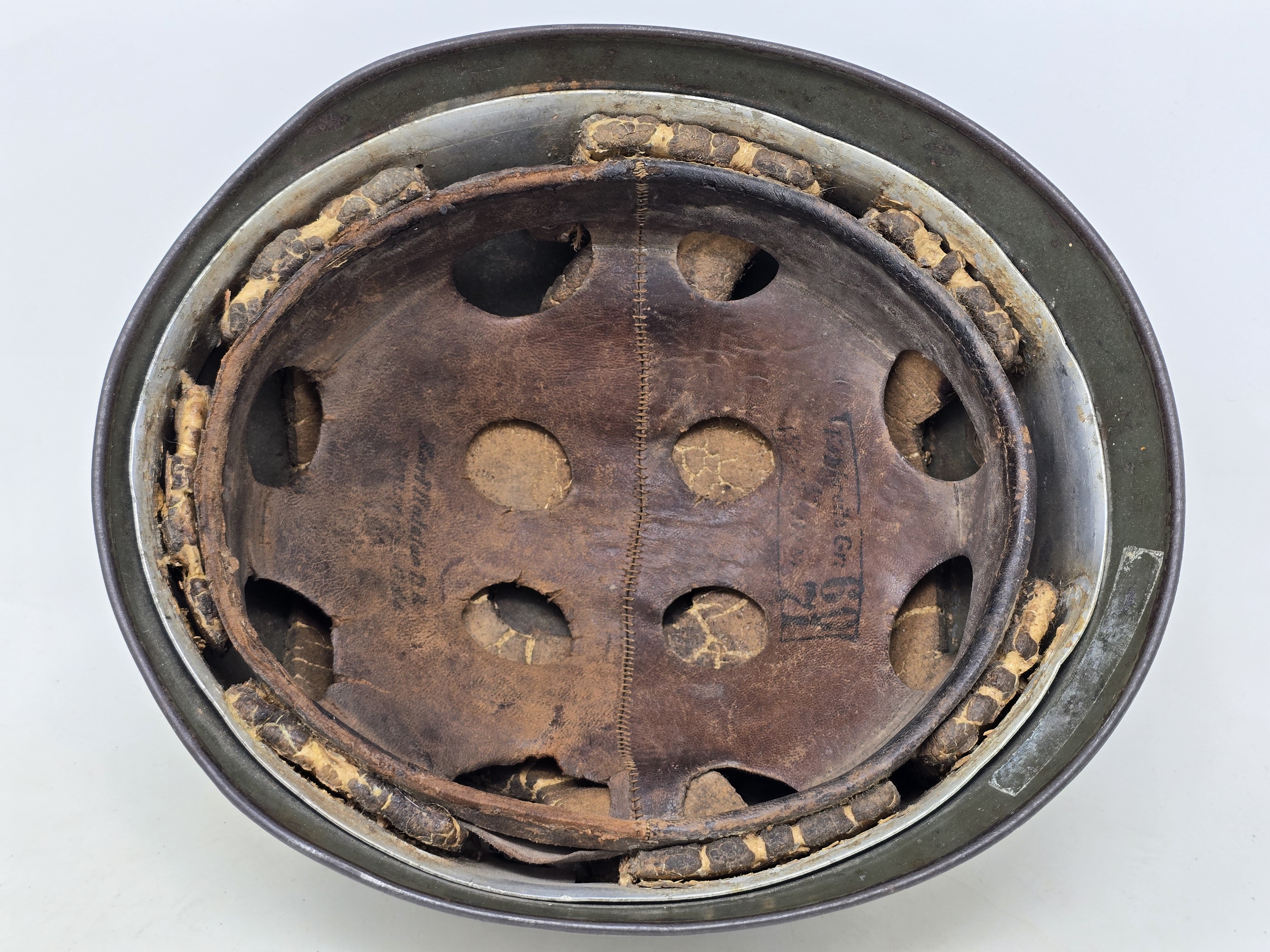 Ultra Rare Double Decal M38 FJ Helmet — image 9