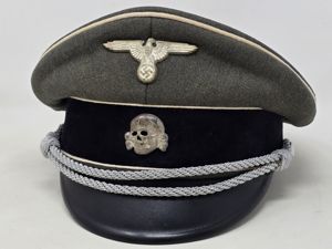 Outstanding Waffen-SS Officer's Visor Cap, Kleiderkasse